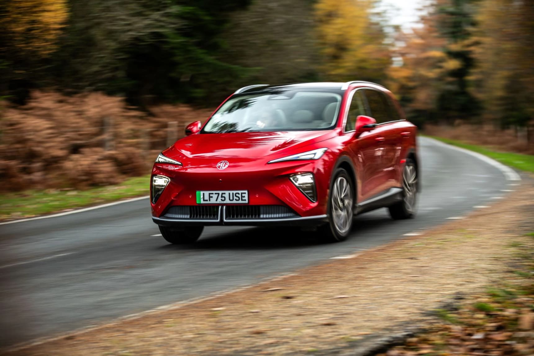 De gloednieuwe MG S6 EV