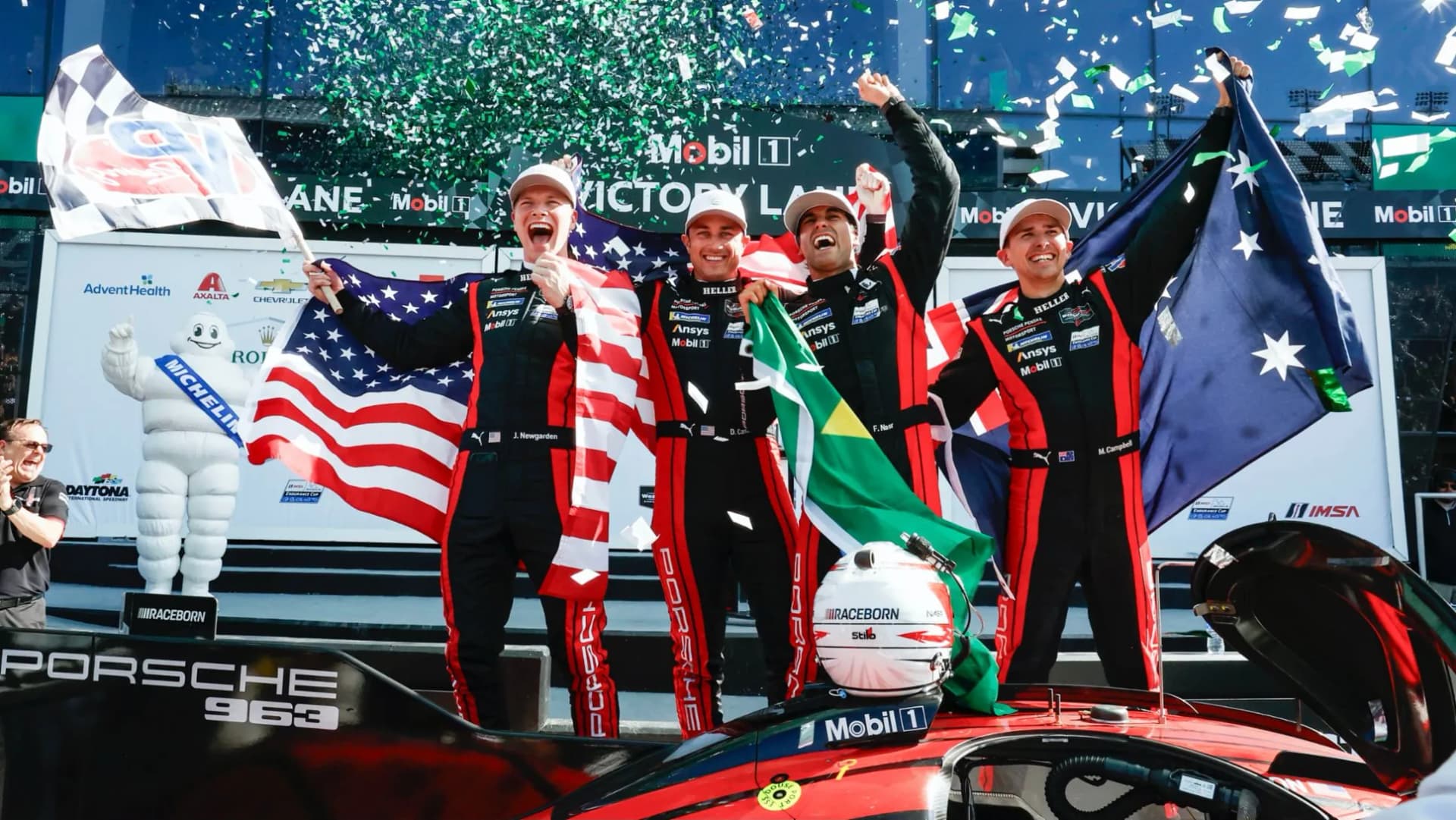 Rolex 24H hattrick: Daytona buigt opnieuw voor Porsche