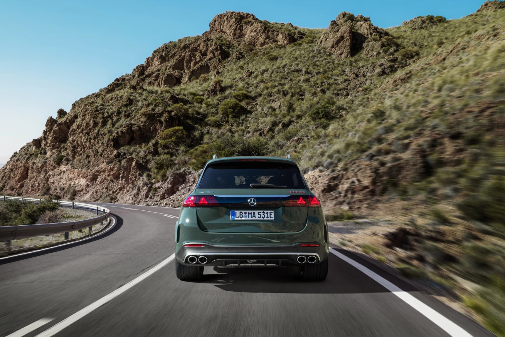 New 2026 Mercedes-AMG GLE 53 Hybrid rear