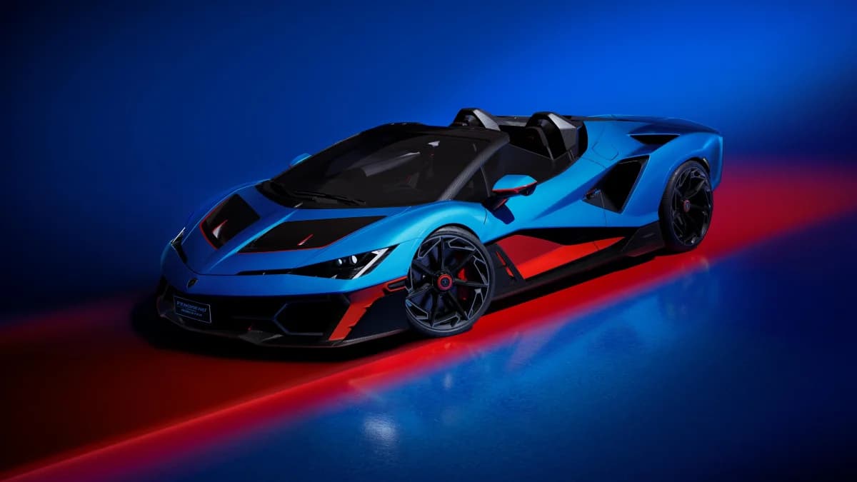 Lamborghini Fenomeno Roadster is the most powerful open-top Lamborghini ever built