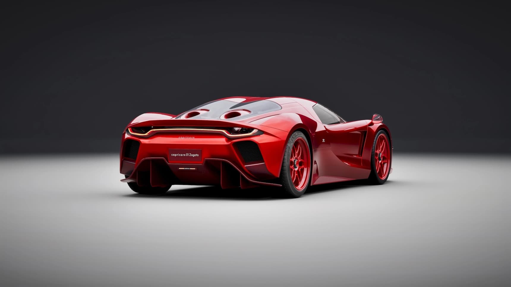 capricorn 01 Zagato Tutto Rosso revealed for Villa d’Este