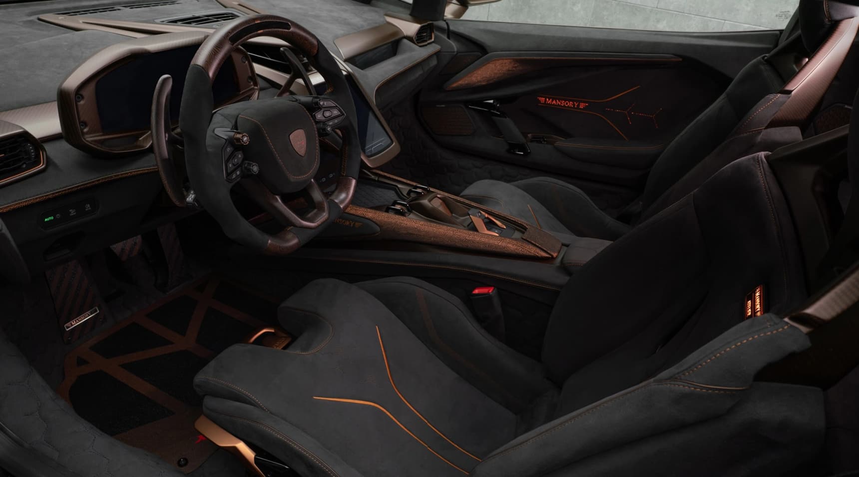 MANSORY turns the Lamborghini Revuelto into the 1,070 hp Carbonado Damask X