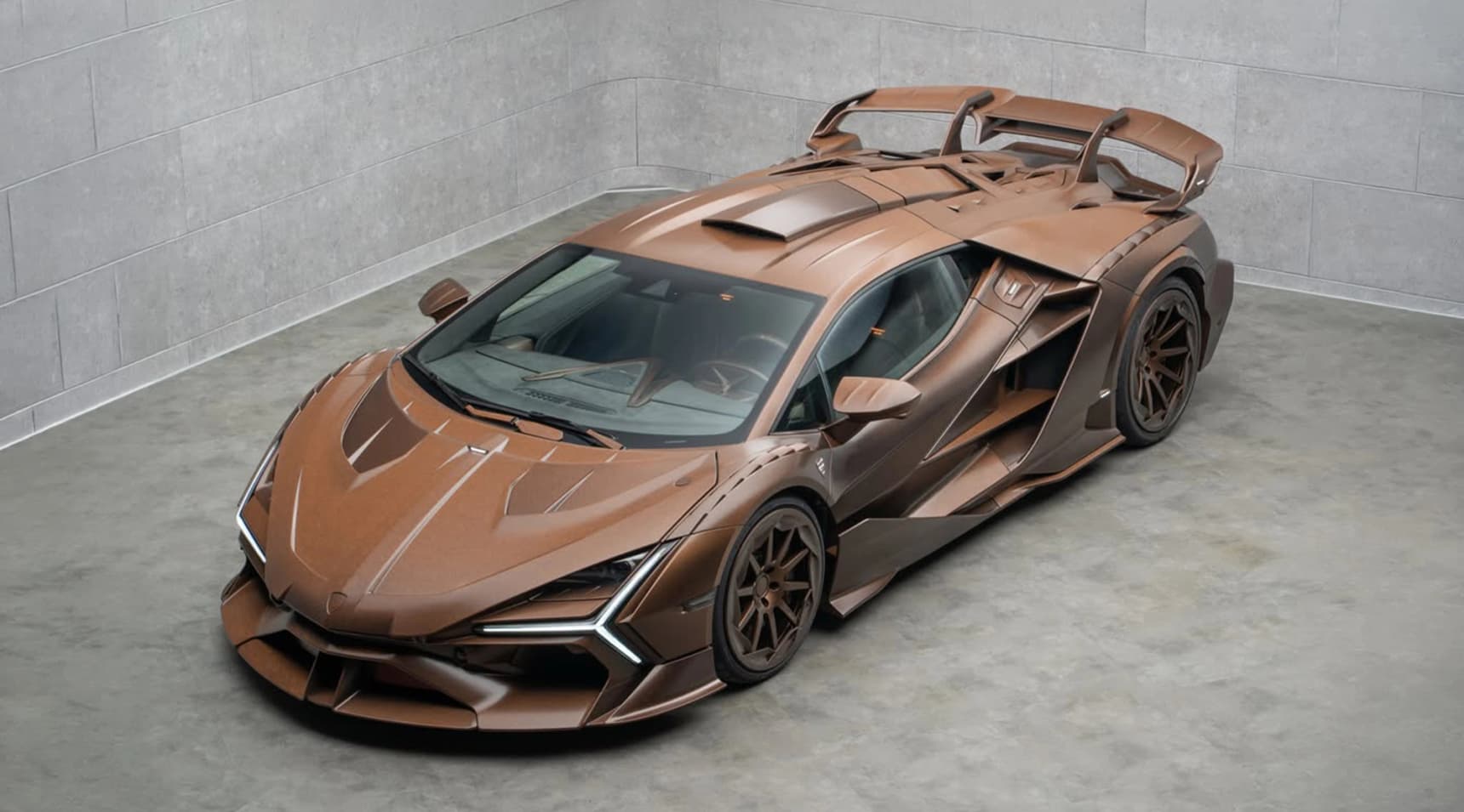 MANSORY turns the Lamborghini Revuelto into the 1,070 hp Carbonado Damask X