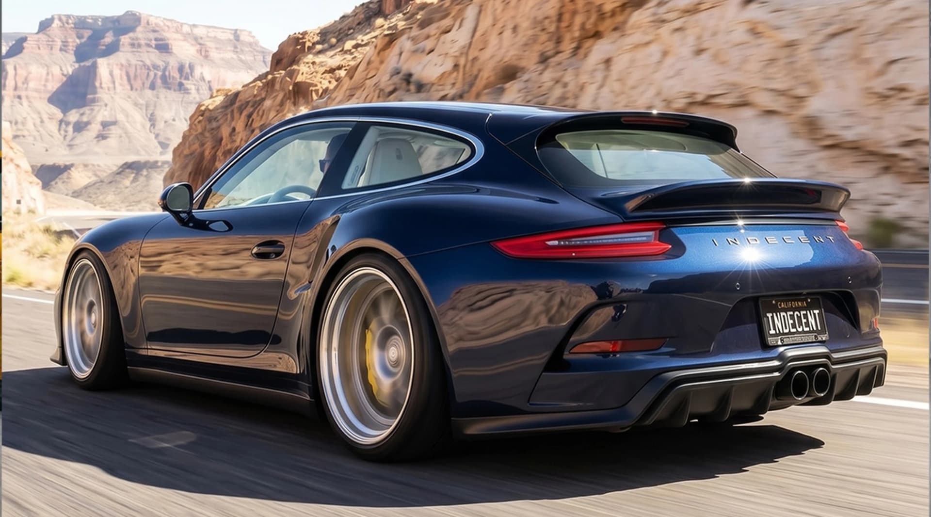 The engineering problem: cooling a rear-engined shooting brake  Making a 911 shooting brake look good is one thing. Making it work is another. The biggest challenge is obvious: the 911’s engine lives exactly where a traditional shooting brake would normally want cargo space and a hatch.  That means Indecent cannot simply replace the rear deck with glass and call it finished. The factory vented engine cover plays an important role in airflow and heat management, especially on a turbocharged 911. A custom tailgate and extended roofline will require serious work around ventilation, cooling and structural integration.   Goodwood 2027 is the target  The first Indecent Porsche 911 shooting brake is expected to be revealed at the 2027 Goodwood Festival of Speed. That is the right stage. Goodwood is one of the few places where a car like this makes immediate sense. It is part motorsport event, part design show, part collector gathering and part internet content machine.  A widebody, long-roof Porsche 911 Turbo with a dramatic rear hatch will not need much explanation there. People will either love it or hate it instantly.  AutoNext Take  If the engineering is done properly and the proportions survive the transition from render to real metal, this could become one of the most talked-about Porsche conversions of the decade. Not because it is useful. Because it is brave. And sometimes, in a world full of perfect, predictable restomods, brave is exactly what we need.
