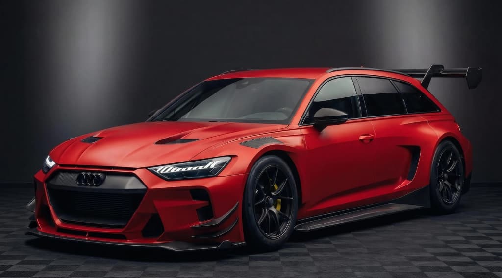 Audi RS6 Ferrari V12 GT3, the craziest RS6 build on the internet has begun