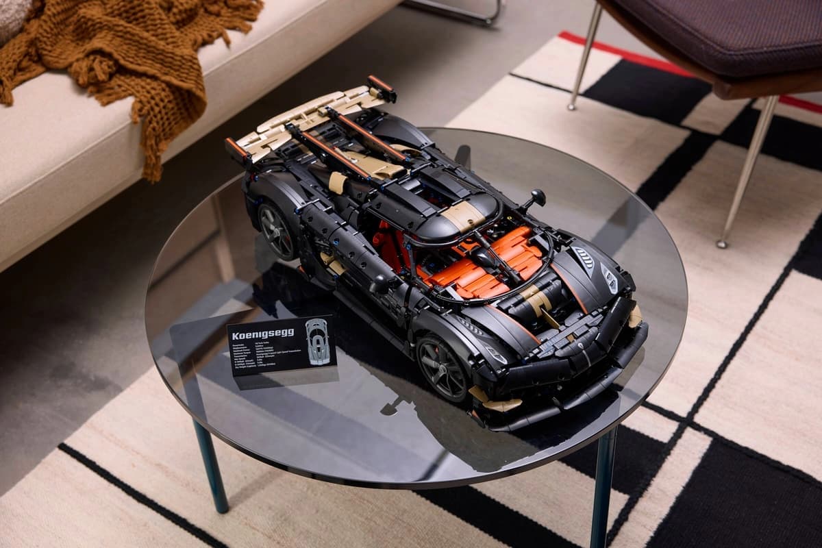 It's official: the LEGO Technic Koenigsegg Sadair's Spear goes on sale in July
