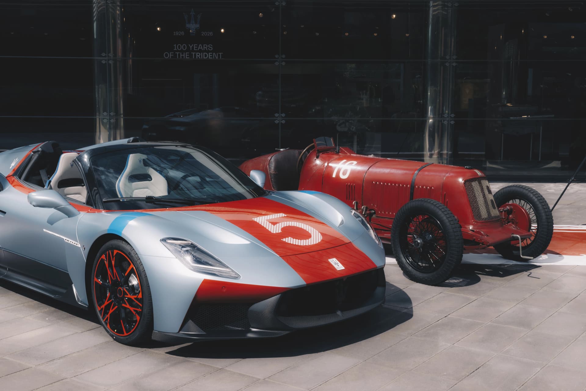 Maserati built a one-off MCPura that tells the story of its first 100 years