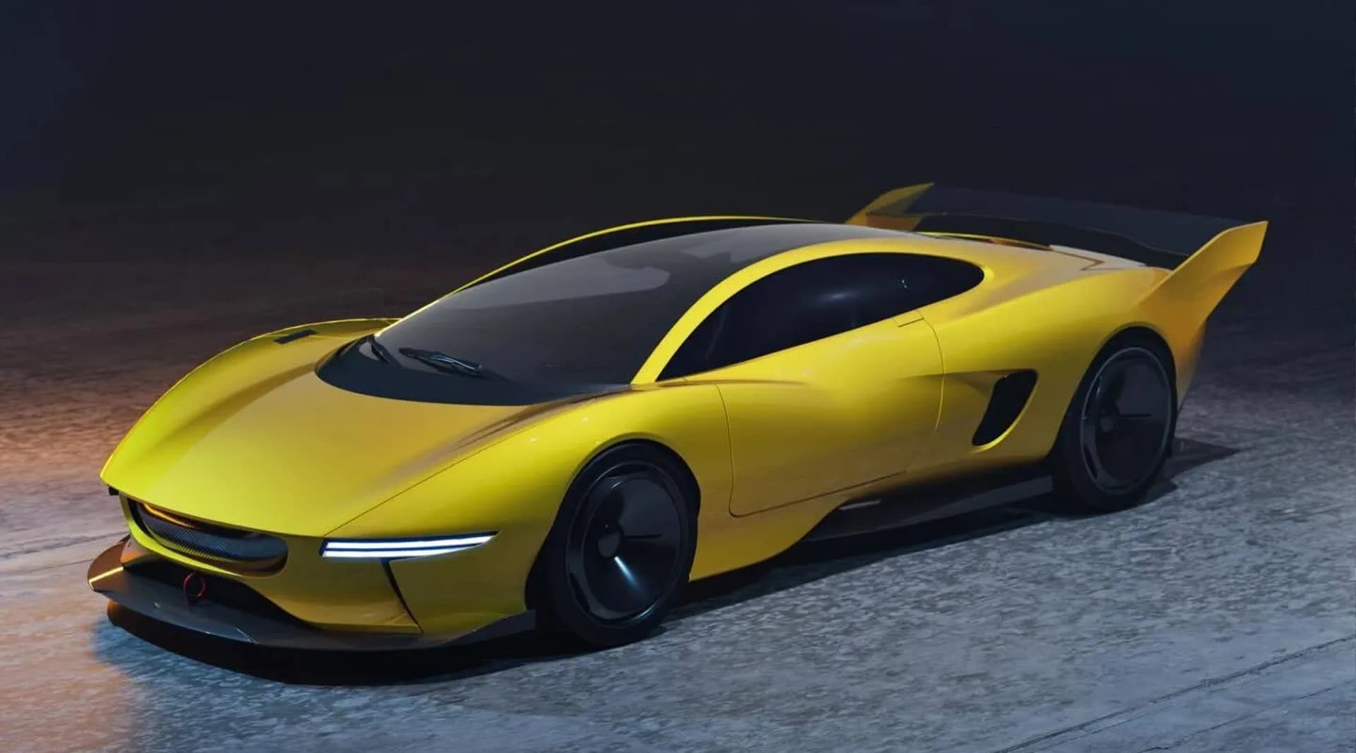 Callum's modern Jaguar XJ220 now has a wild GT1 racer version, and a catch