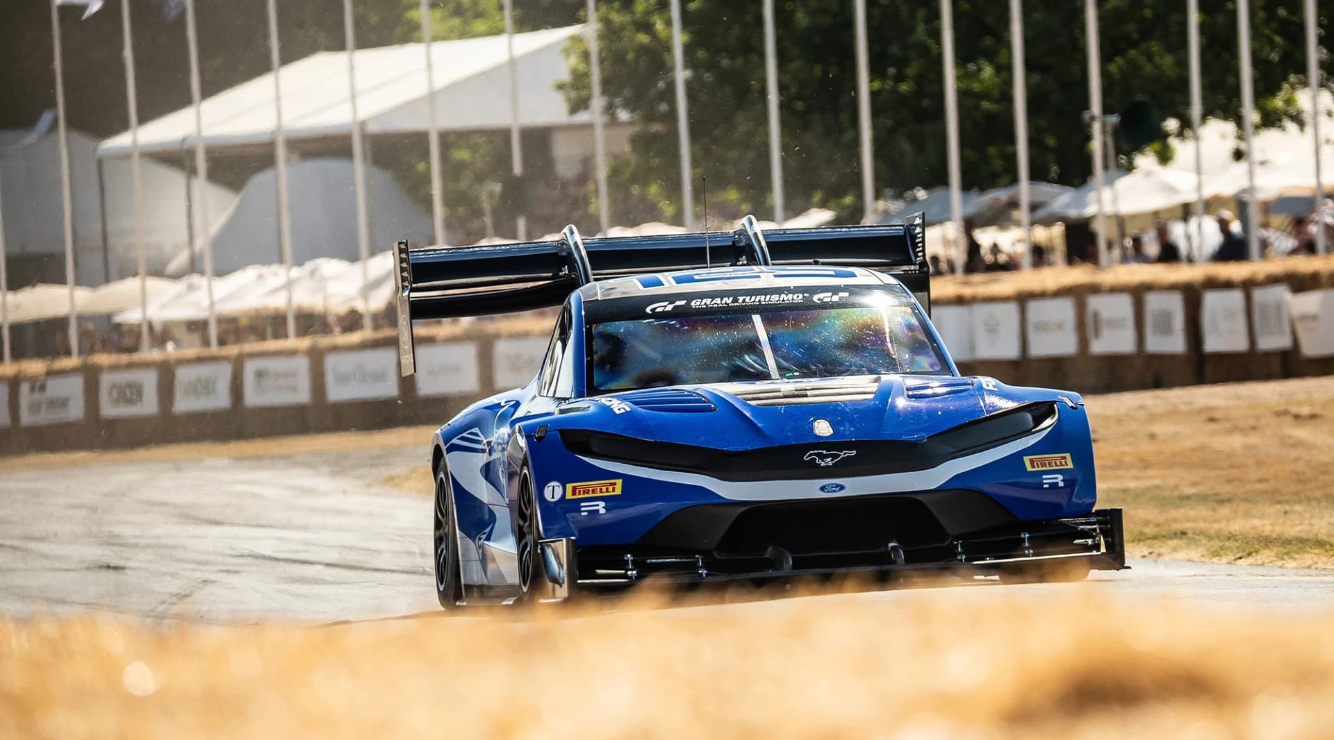 Romain Dumas wins a third straight Goodwood shootout, with EVs on top