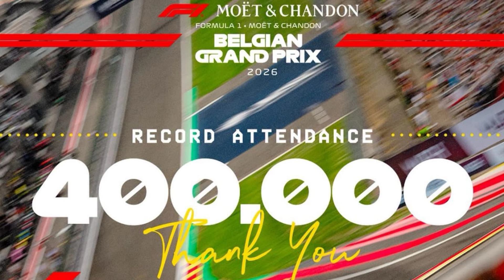 A record 400,000 fans packed Spa for the Belgian Grand Prix, and that makes the rotation deal sting