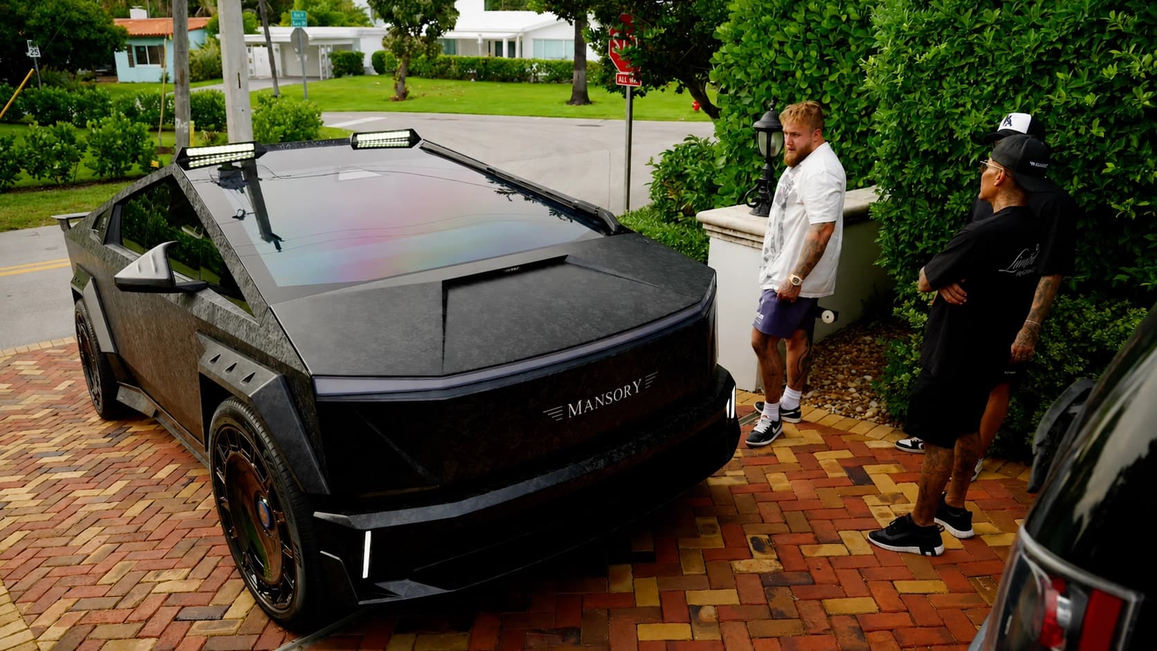 Mansory has done a widebody Cybertruck for Jake Paul, and it is exactly what you fear