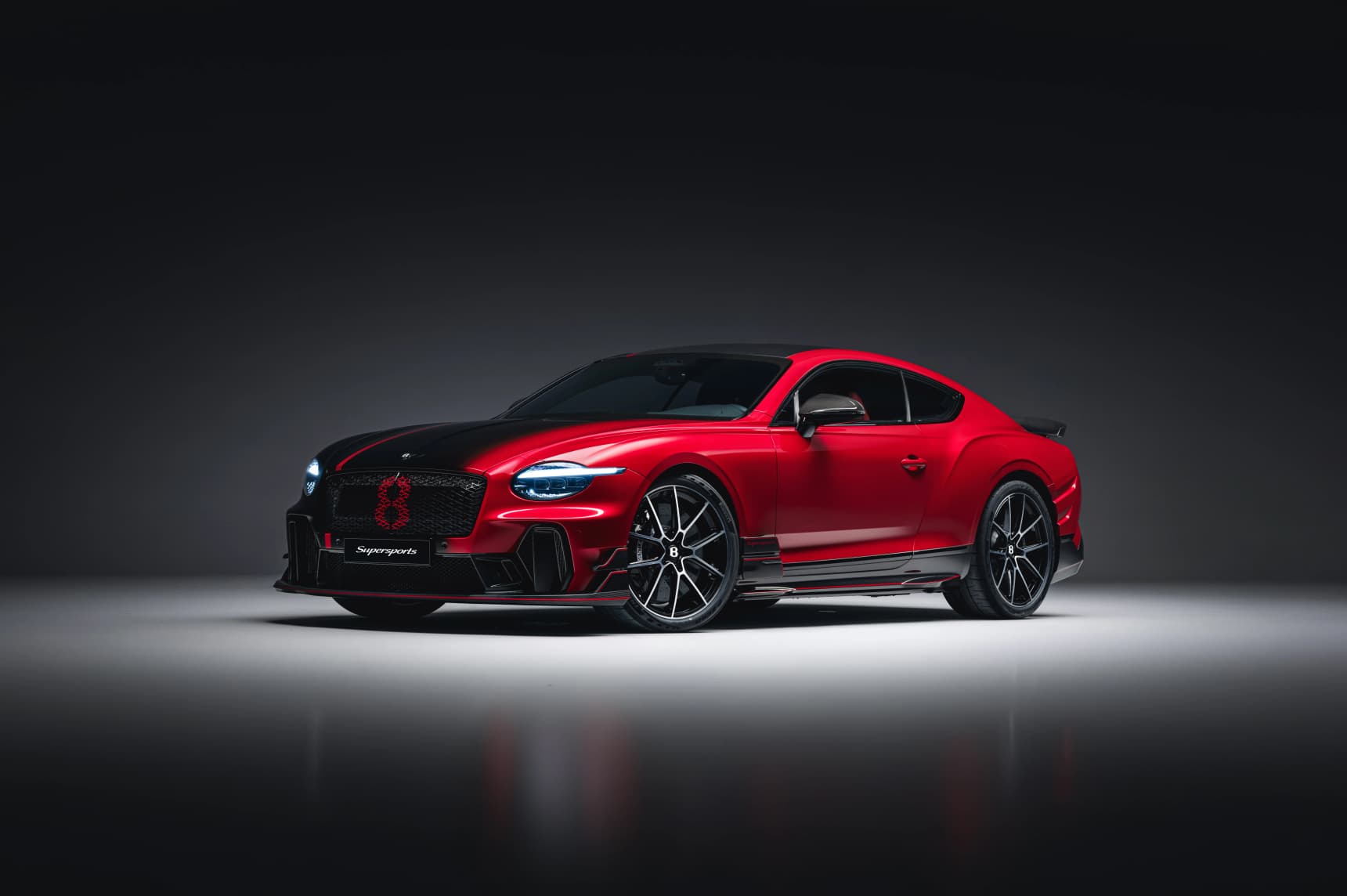 Bentley figured out how to fade paint sideways, and only 500 cars can have it