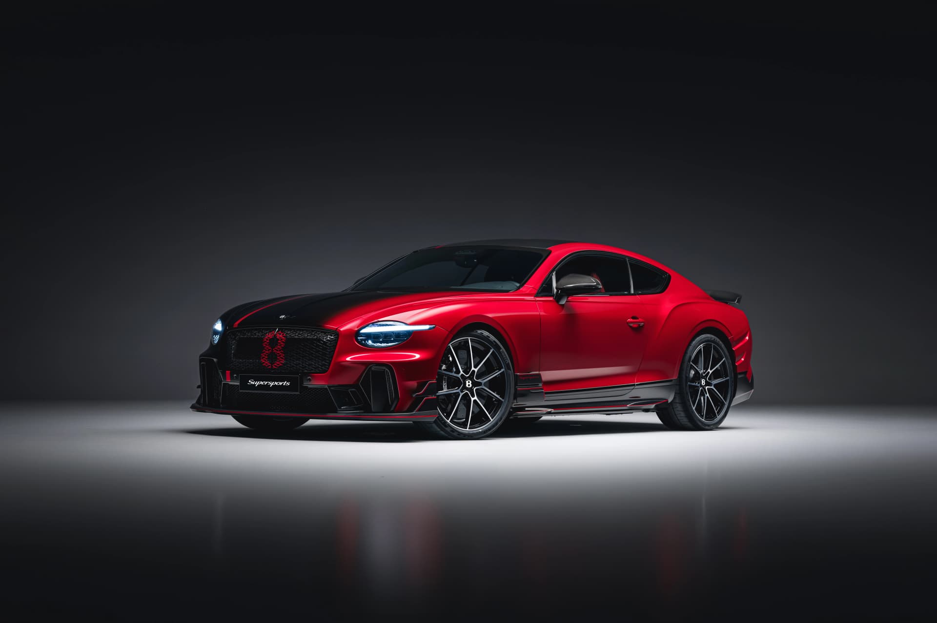 Bentley figured out how to fade paint sideways, and only 500 cars can have it