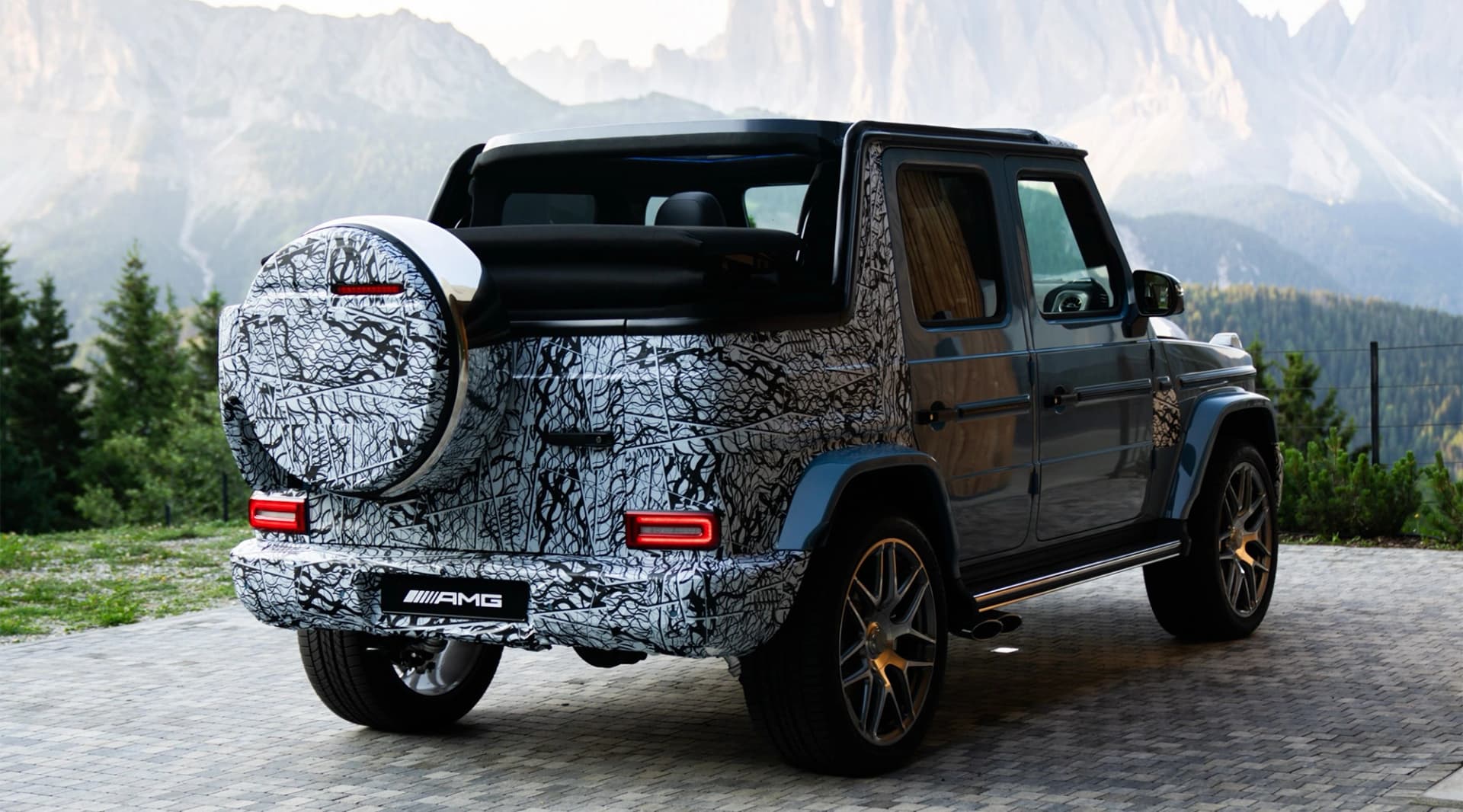 Mercedes is finally building an open G-Wagen again, and this one keeps four doors