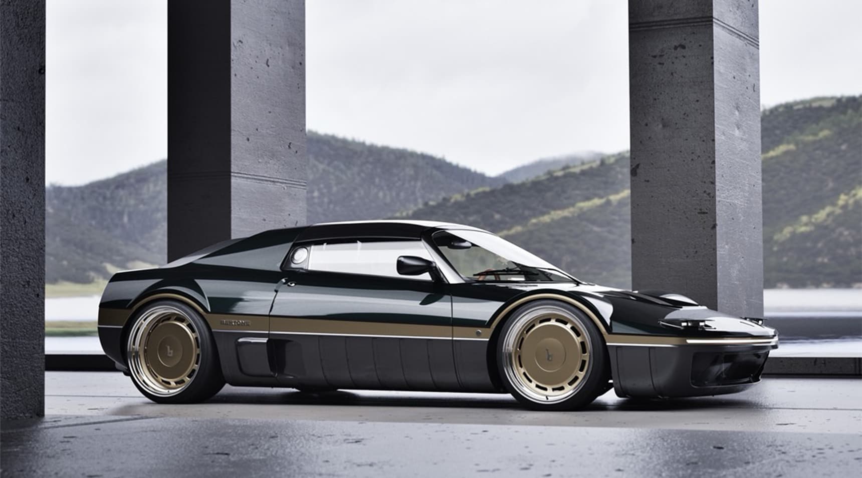 The Bertone Runabout returns after 57 years, this time with a supercharged V6 and 475 hp