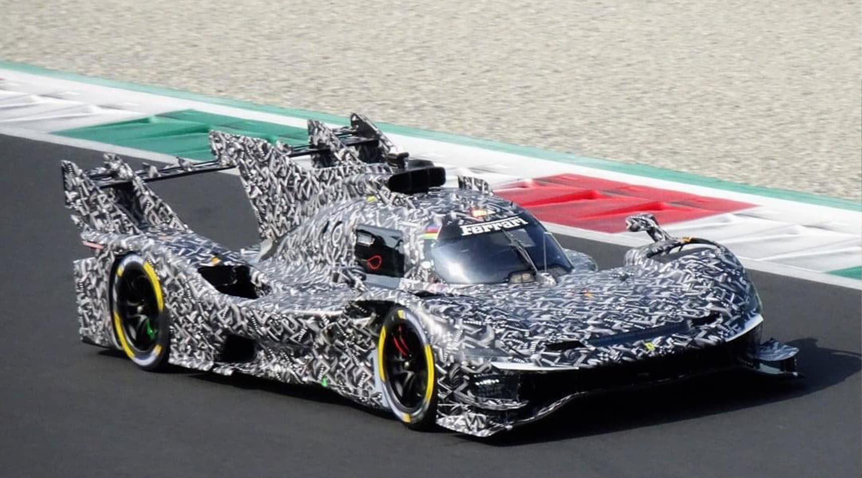 Ferrari 499P EVO Testing At Monza