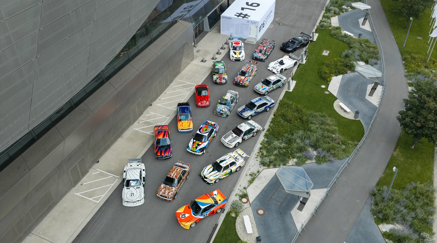 All 20 BMW Art Cars are in one room for the first time, starting this week