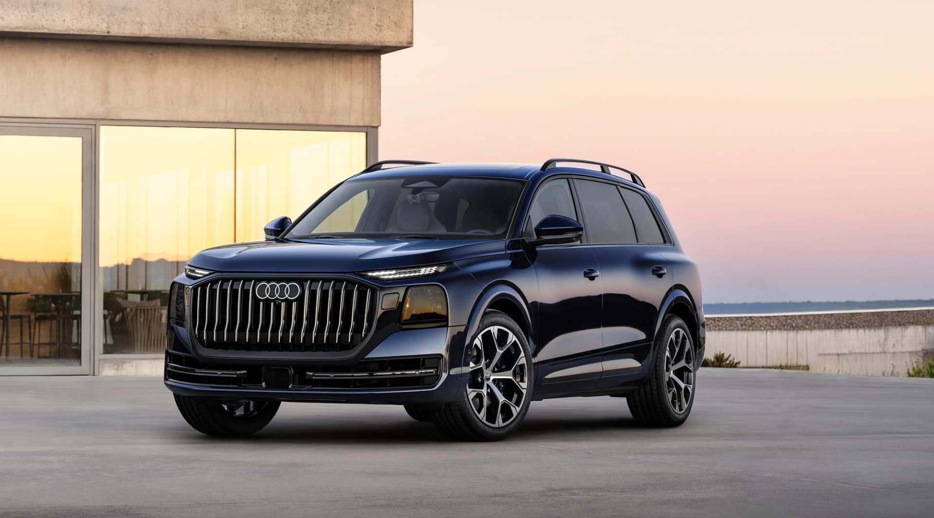 Het nieuwe vlaggenschip van Audi is een reusachtige zevenzits-SUV, en enkel als diesel