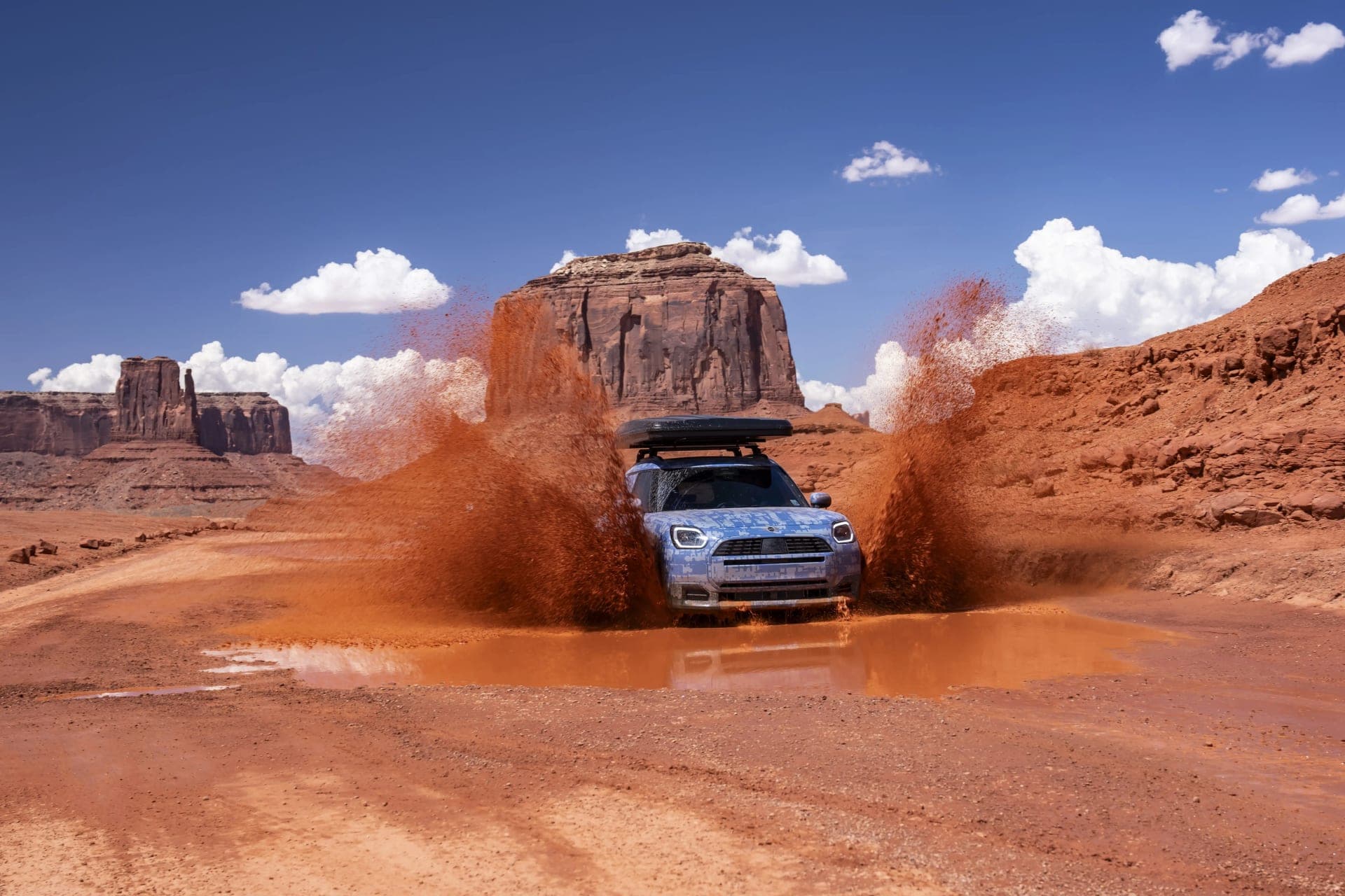 MINI is turning the Countryman into an off-roader, and testing it in the Rockies