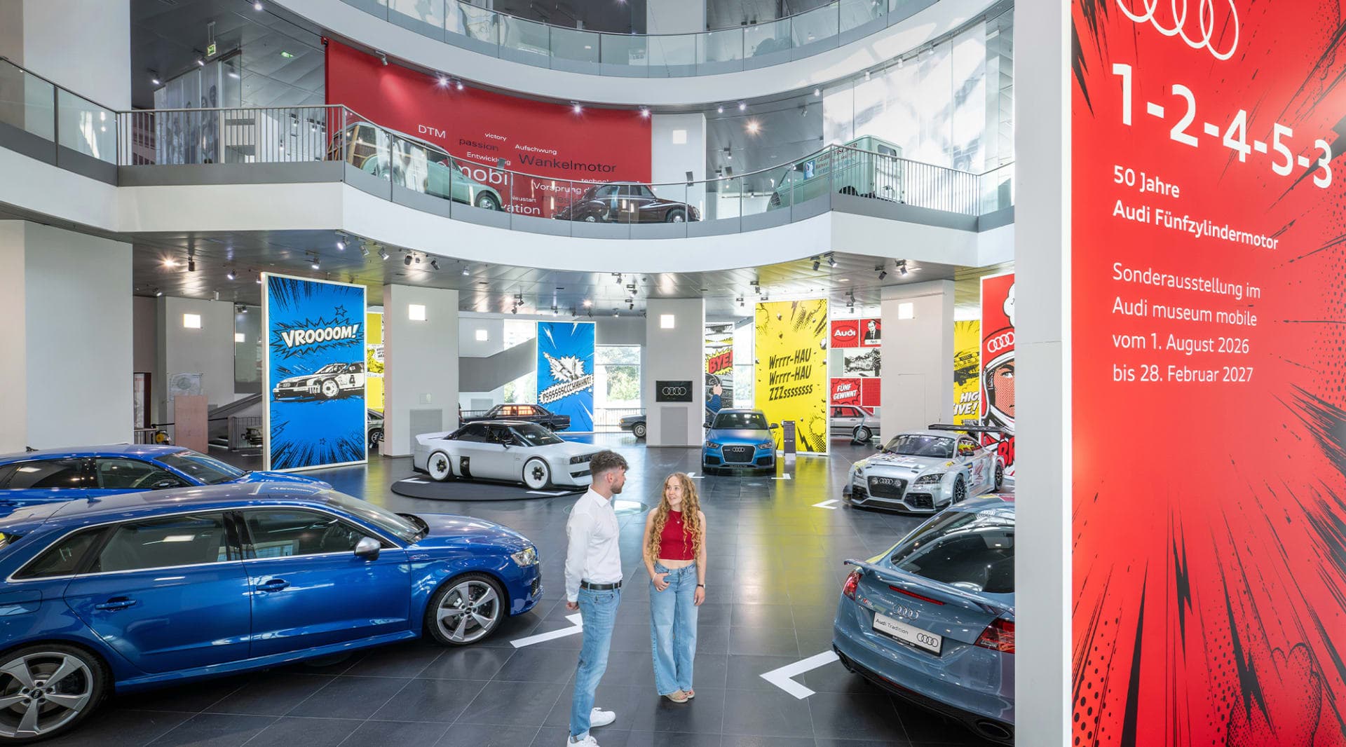 Audi's five-cylinder engine turns 50, and it is getting its own museum exhibition