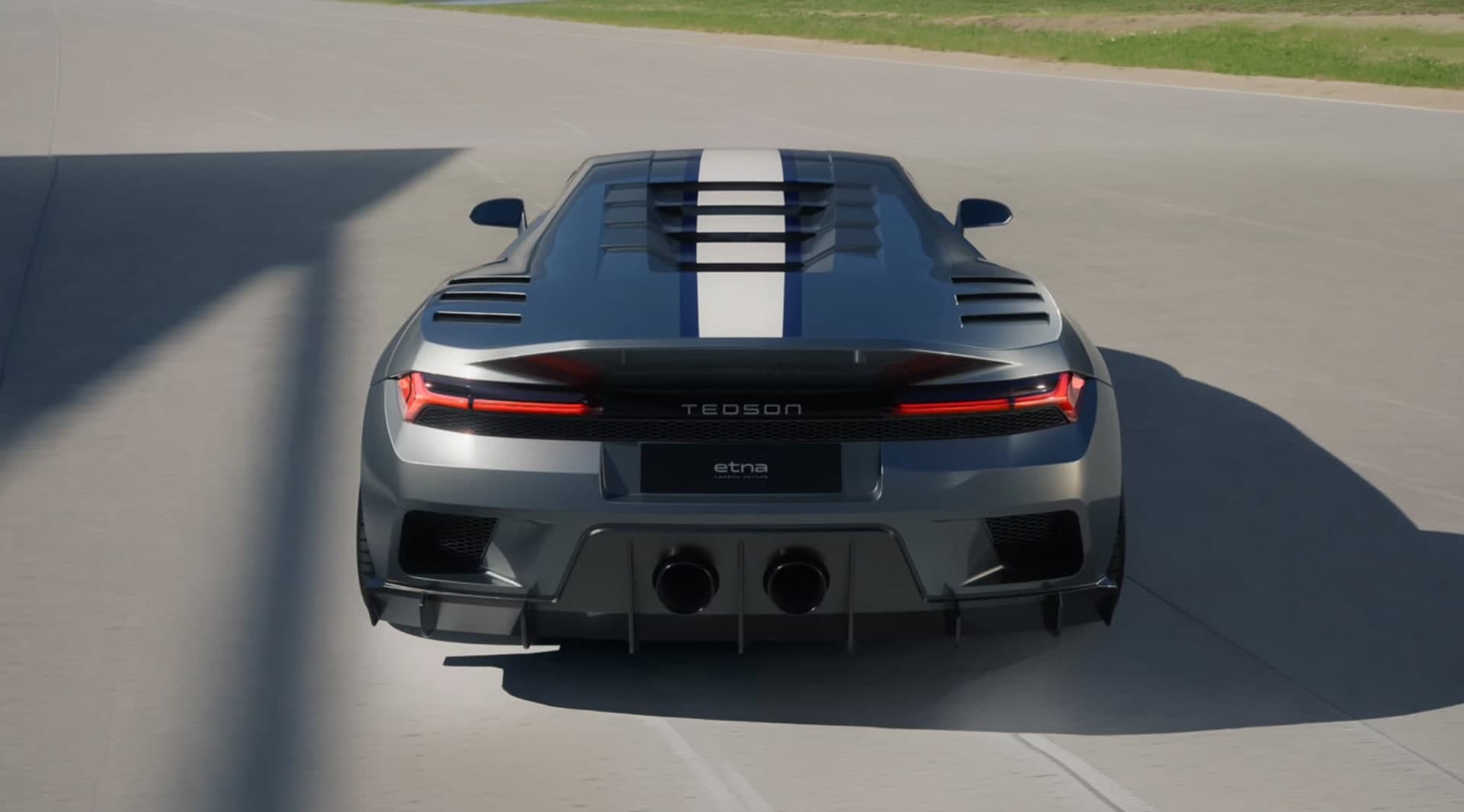 This bespoke Grigio Titanio Etna was built for a Texas race car driver