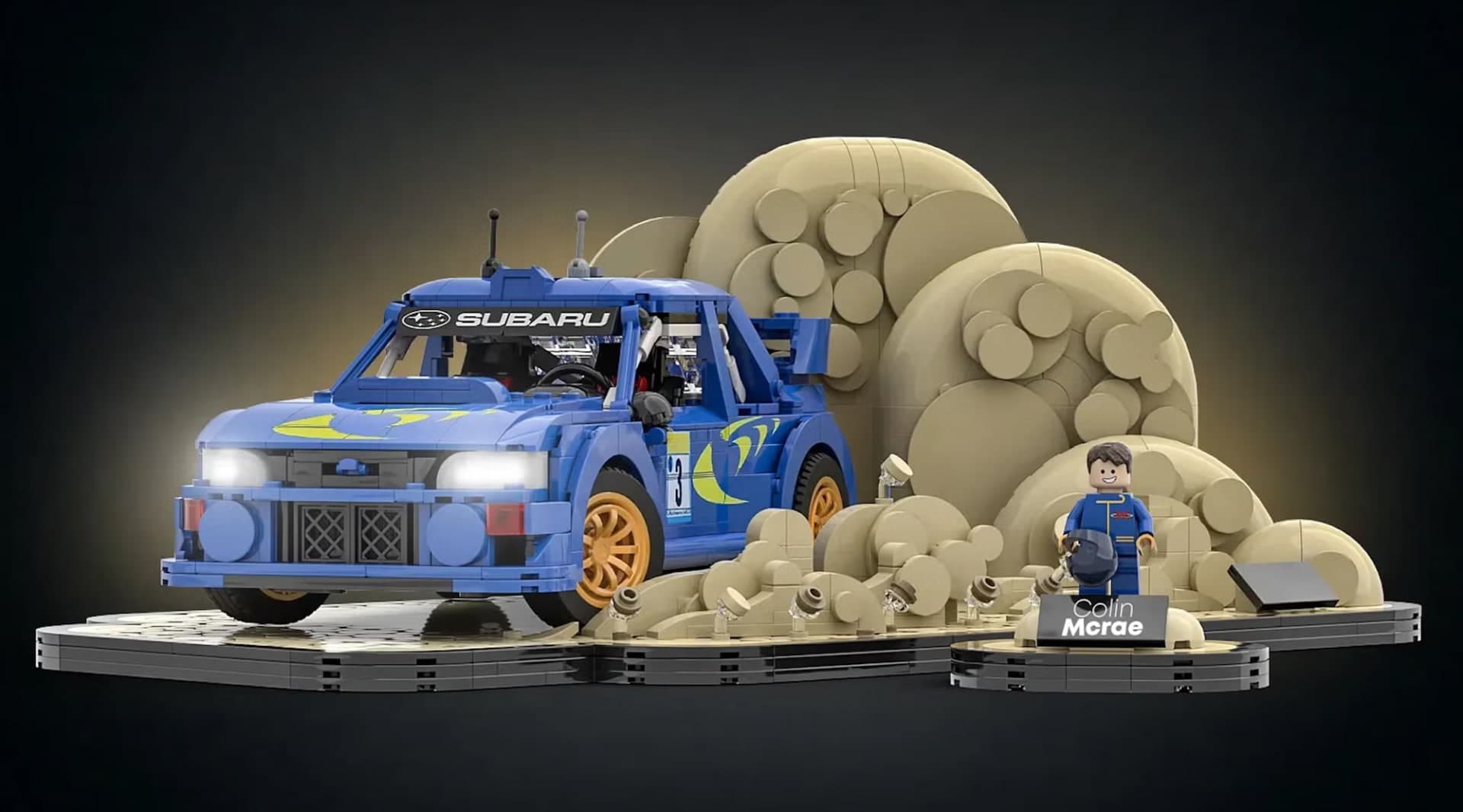 Vote for this LEGO Subaru Impreza rally car, it deserves a second shot