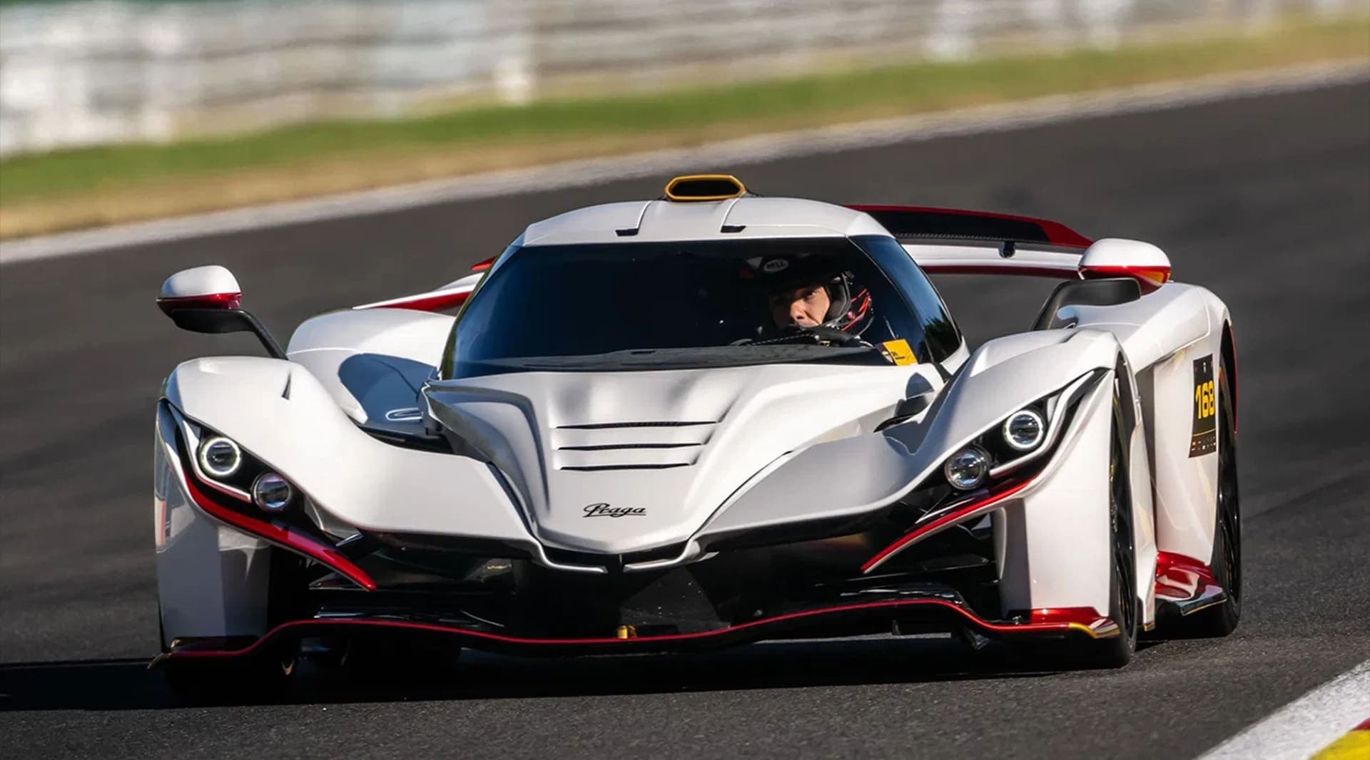 A featherweight Czech track car just beat a Pagani's lap record at Spa, on road tyres