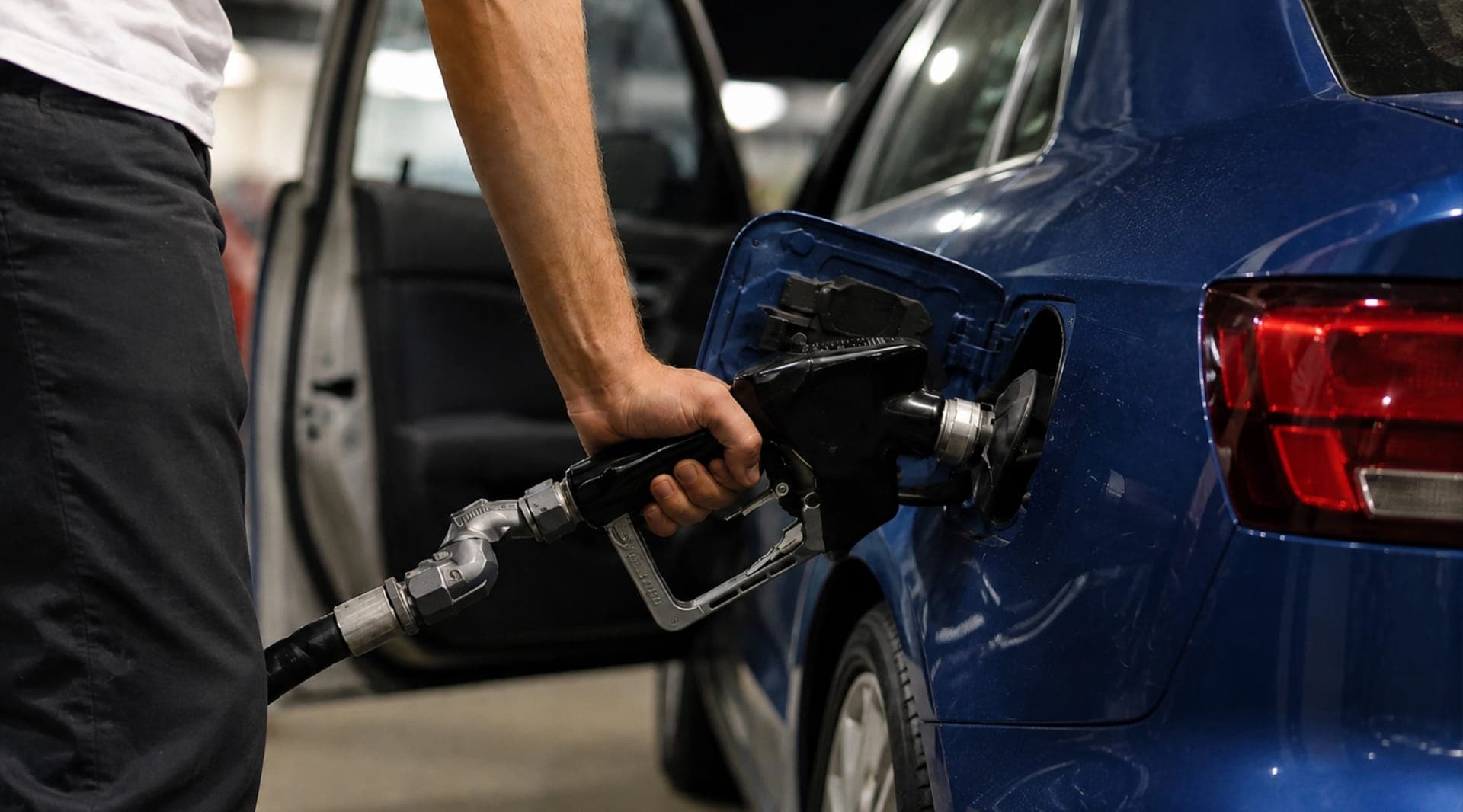 Filling up at dawn wins you about nine cents, and the pump's own tolerance is five times bigger
