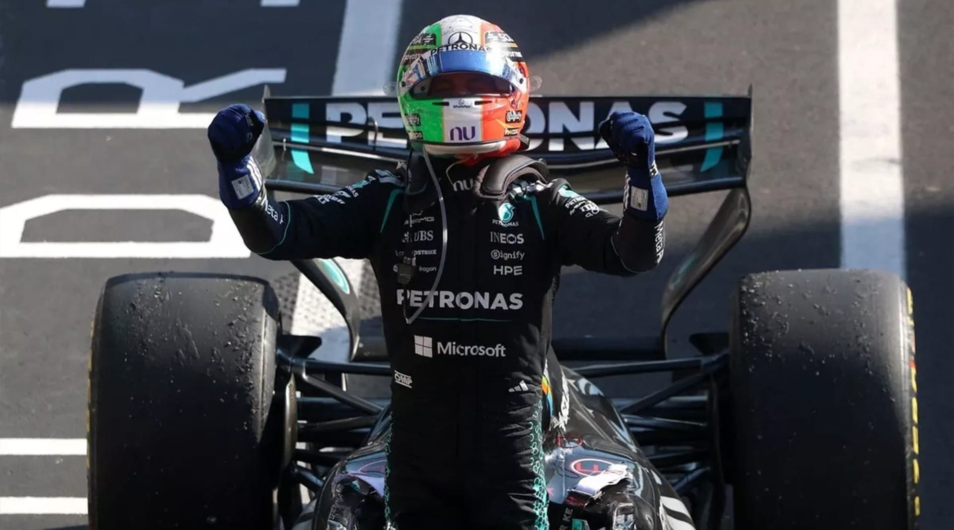 Kimi Antonelli won at Monza from 19th, ending Italy's 60-year wait for a home hero