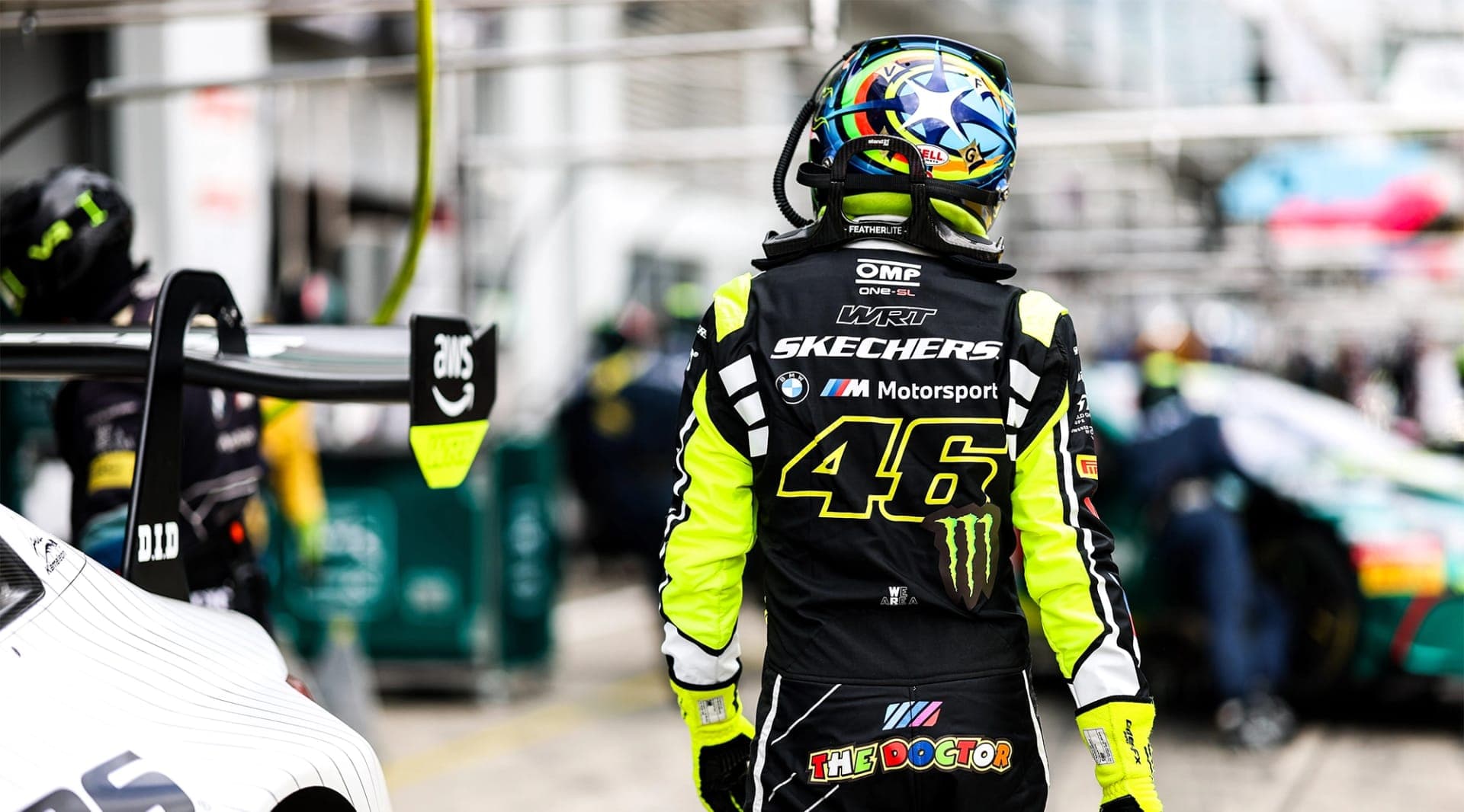 Valentino Rossi needed eight Nordschleife laps, and MotoGP took both dates
