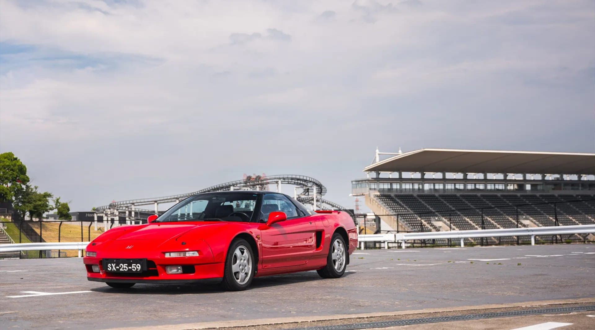 Ayrton Senna's Honda NSX returns to auction at its 2024 asking price