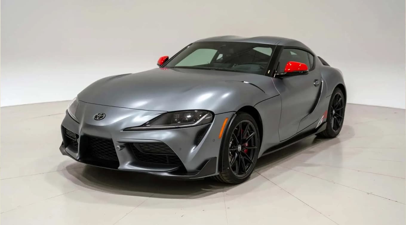 Last Toyota GR Supra heads to charity auction