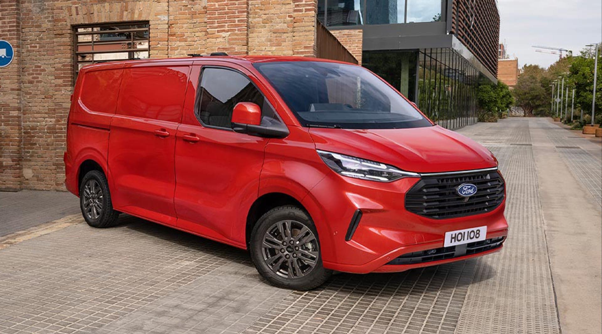 Ford ships a Chinese-built Transit to Europe as its China sales halve
