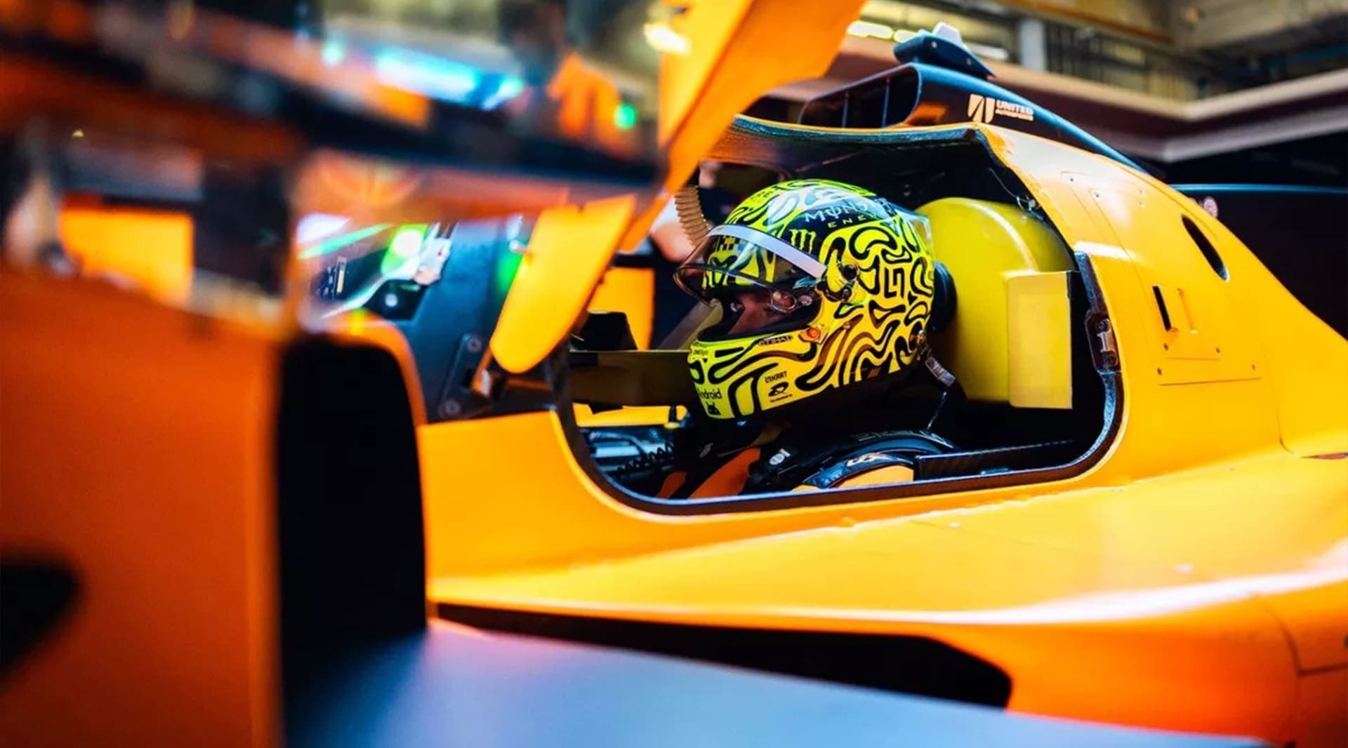 Lando Norris tests McLaren's Le Mans car the morning after Madrid