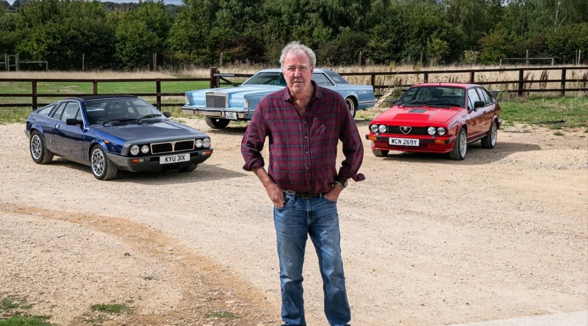 Jeremy Clarkson's final Grand Tour Lancia is for sale without reserve