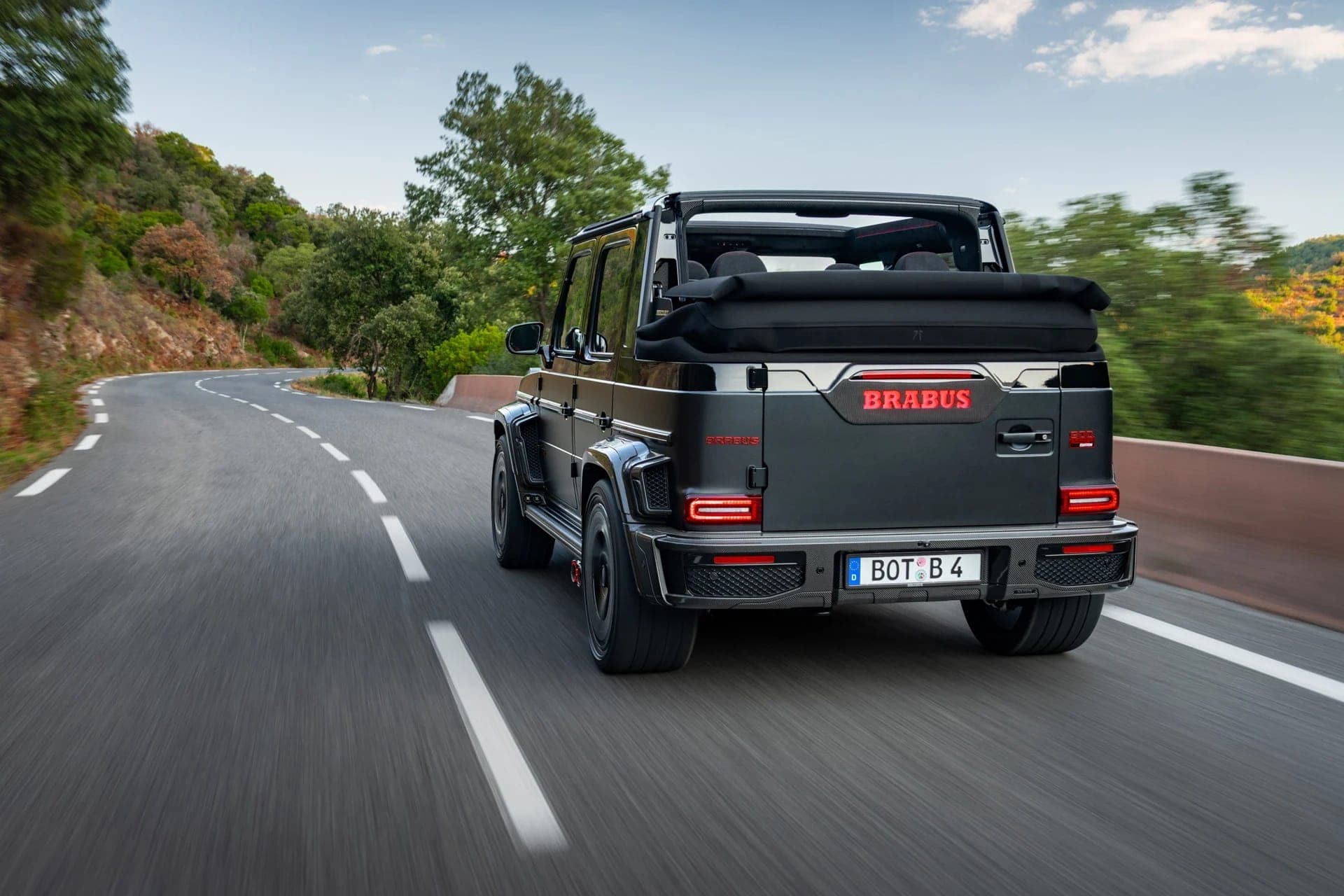 Brabus built the open four-door G 63 before Mercedes revealed its own