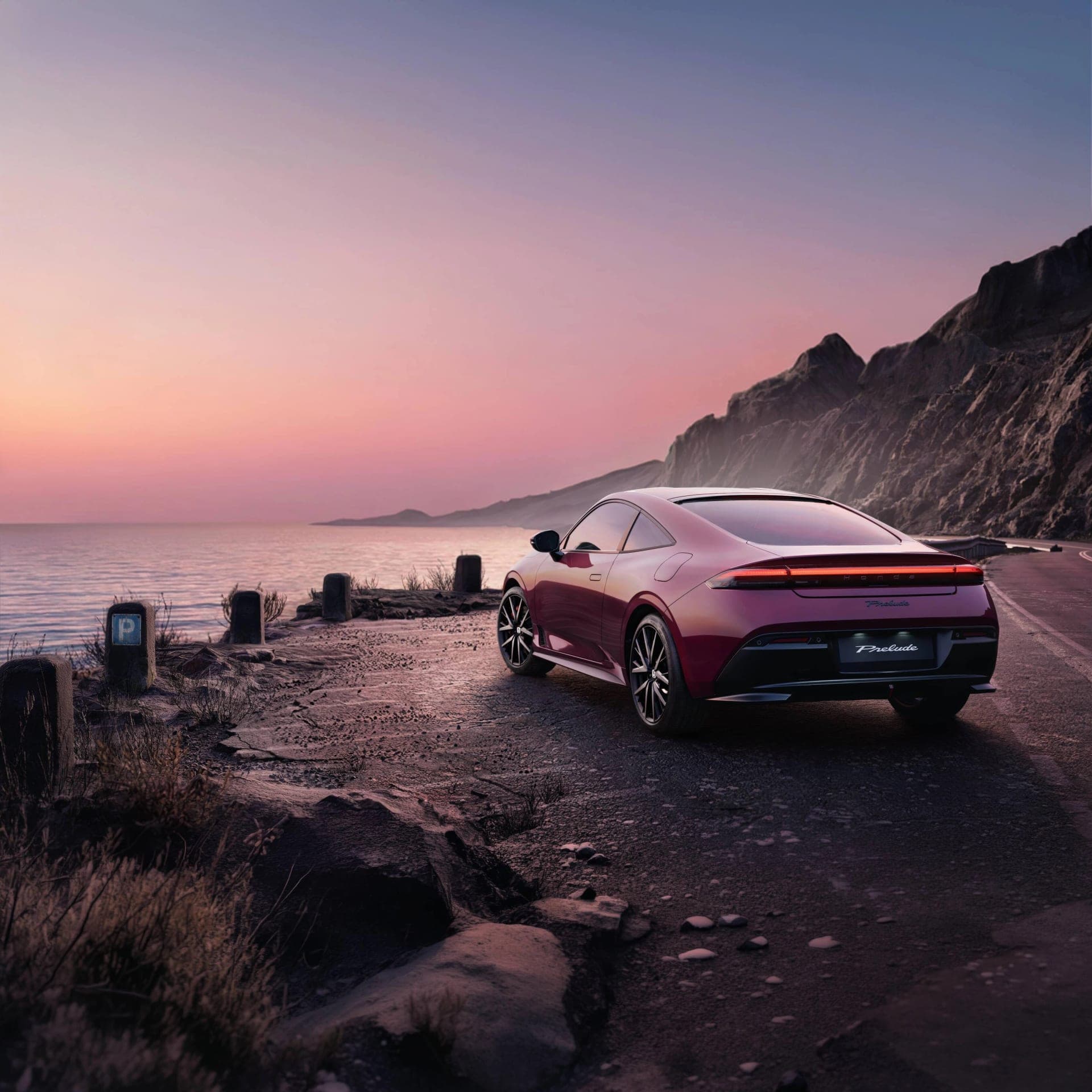 Honda Prelude Limited Edition reaches Europe in garnet and Bordeaux