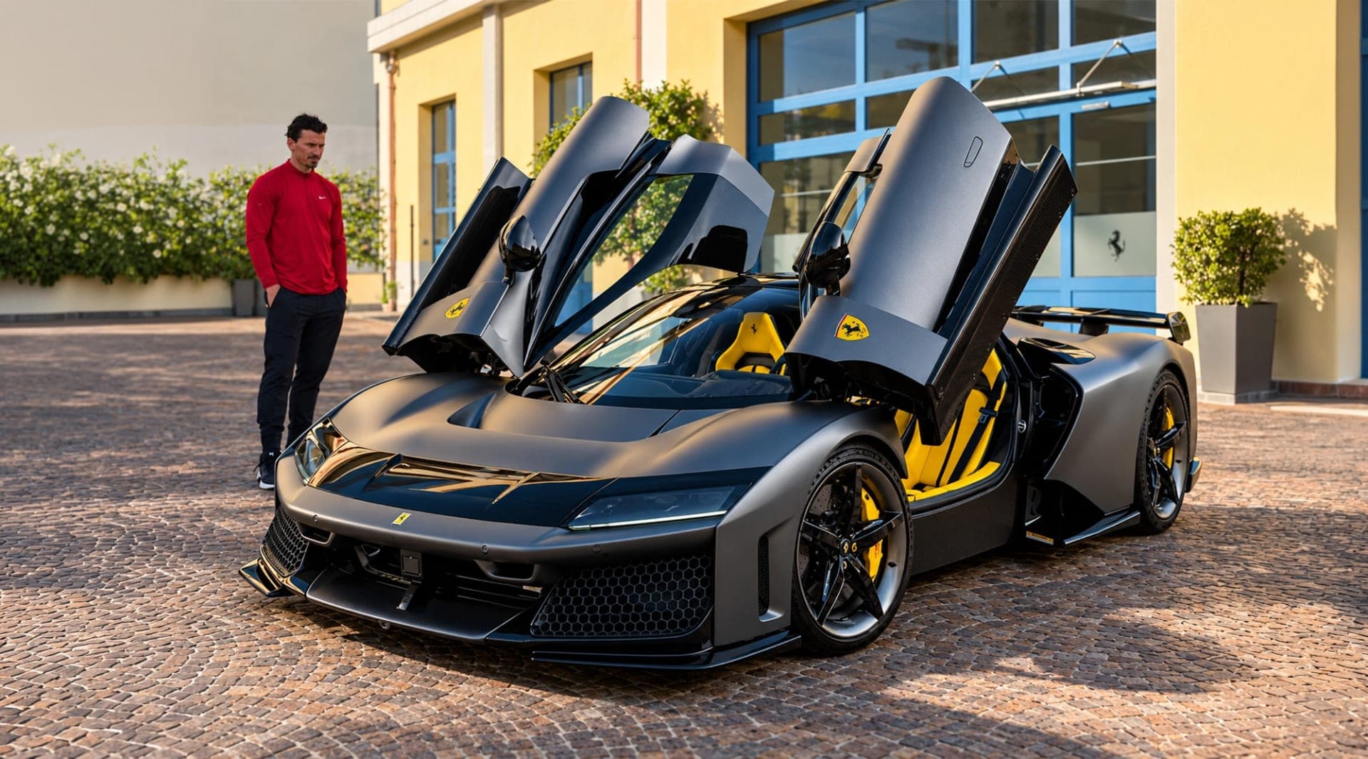 Zlatan's Ferrari F80 caps seven birthdays that went from V12 to V6