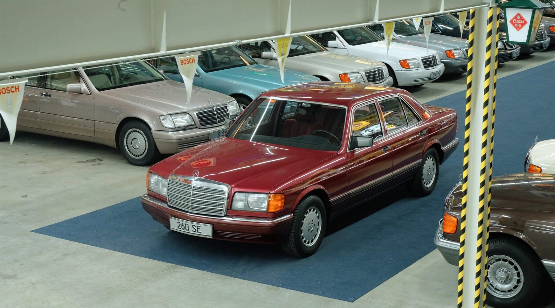 Europe's largest Mercedes S-Class collection sells with no reserve