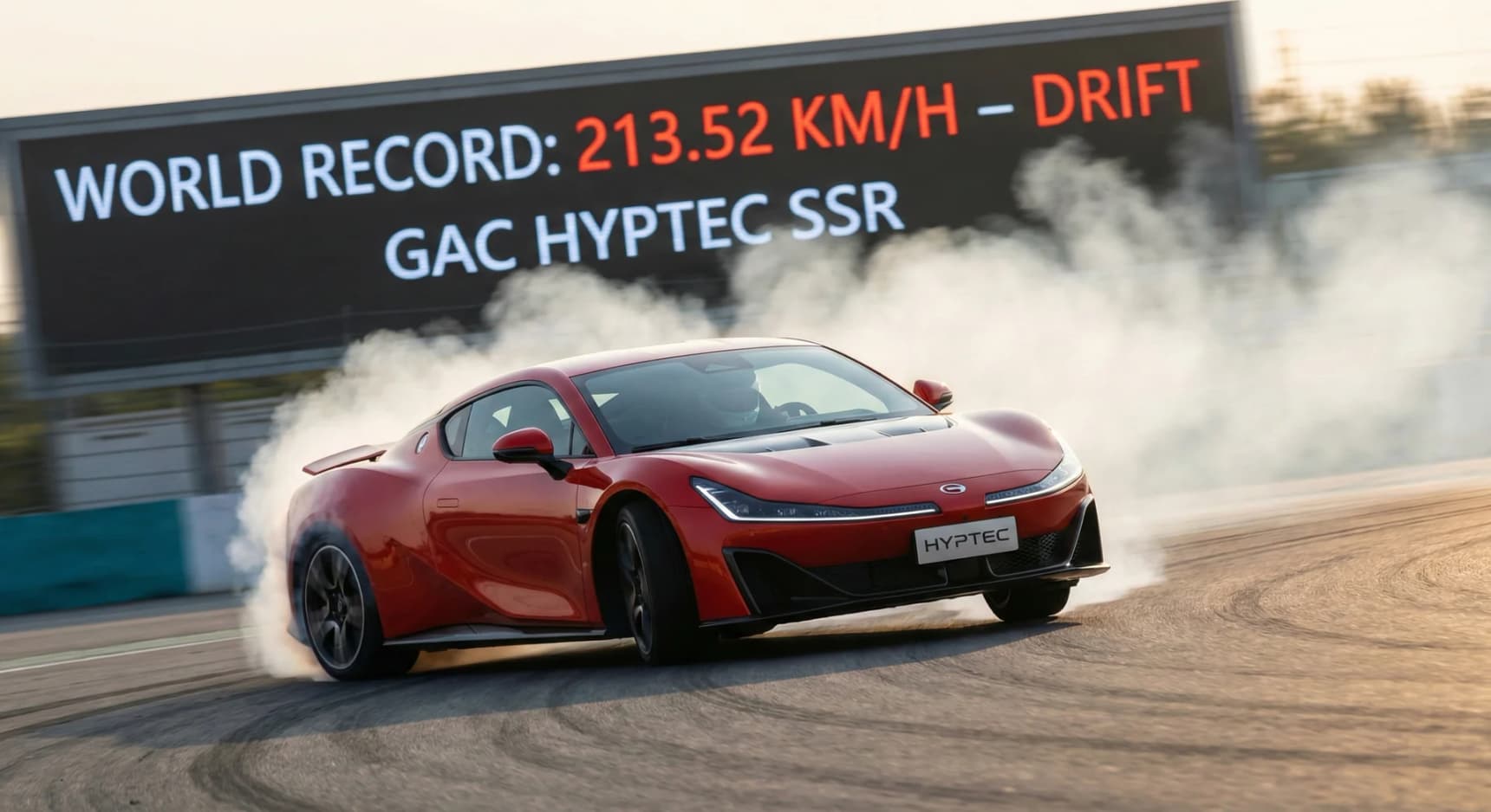 213 km/u dwars: Hyptec SSR zet Guinness-record neer en zet China opnieuw op de kaart
