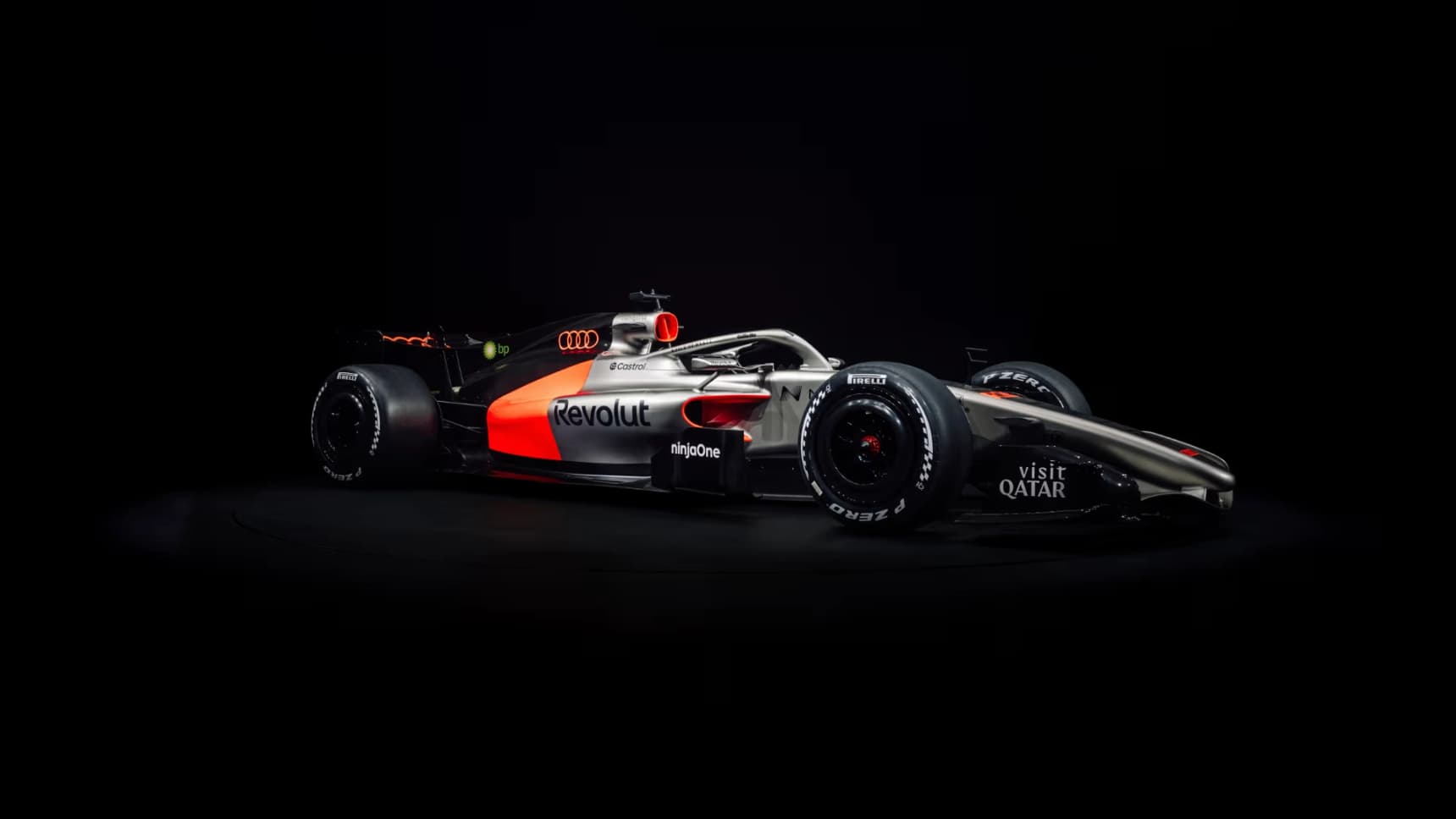 Audi unveils iconic silver livery for F1 debut in 2026