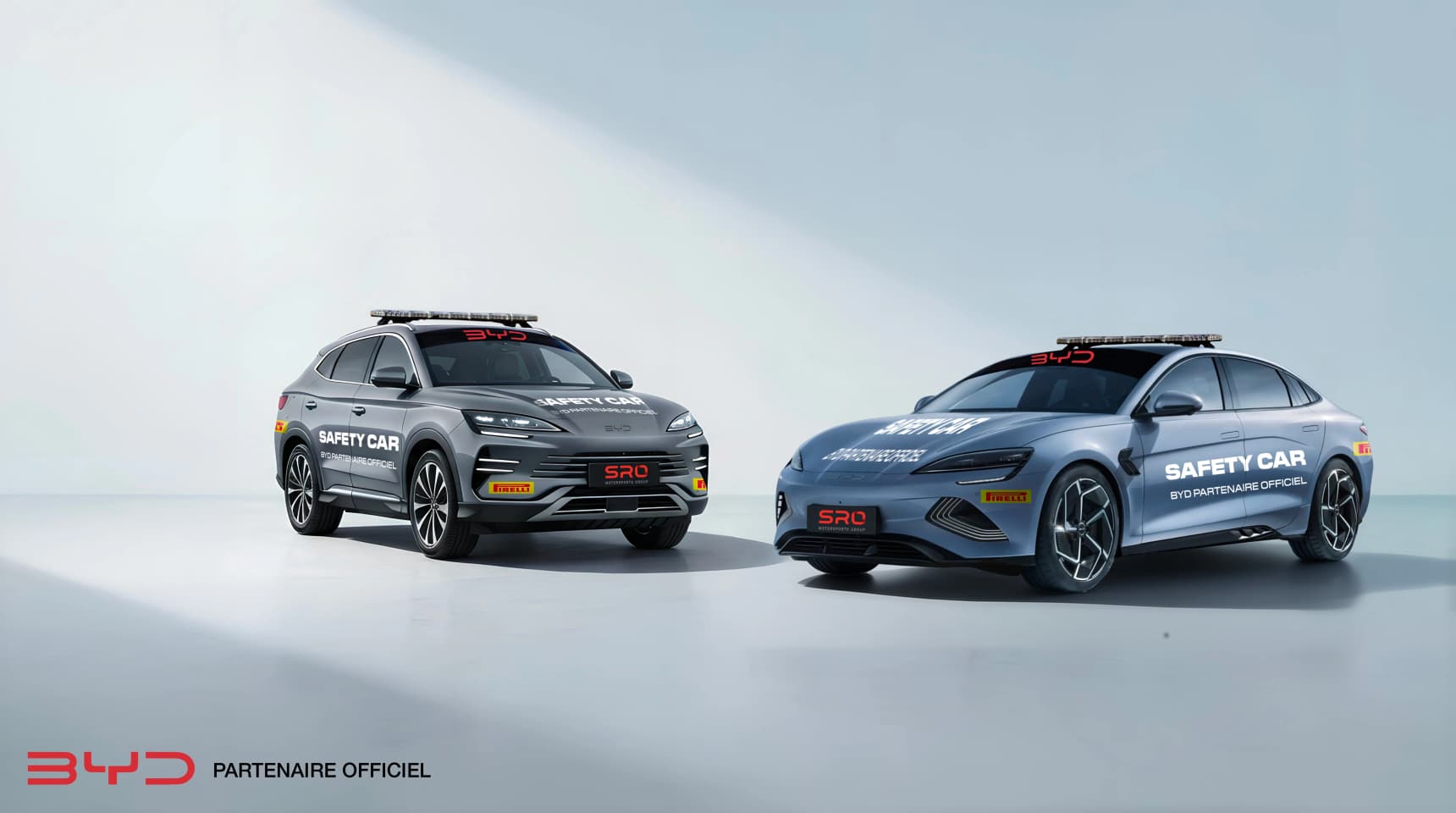 BYD stapt de Franse circuits op als officiële Safety Car