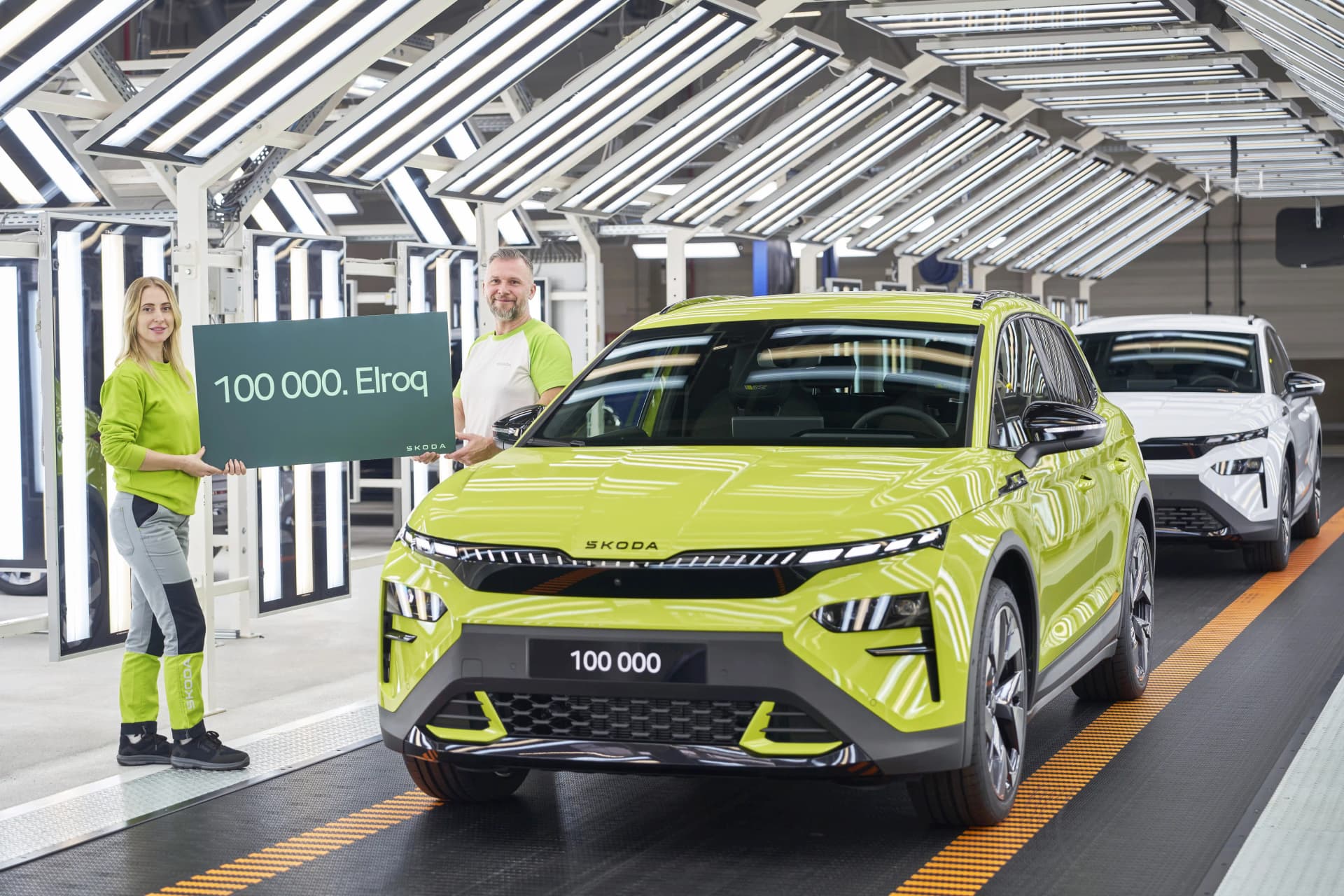 Škoda Elroq bereikt 100.000 exemplaren