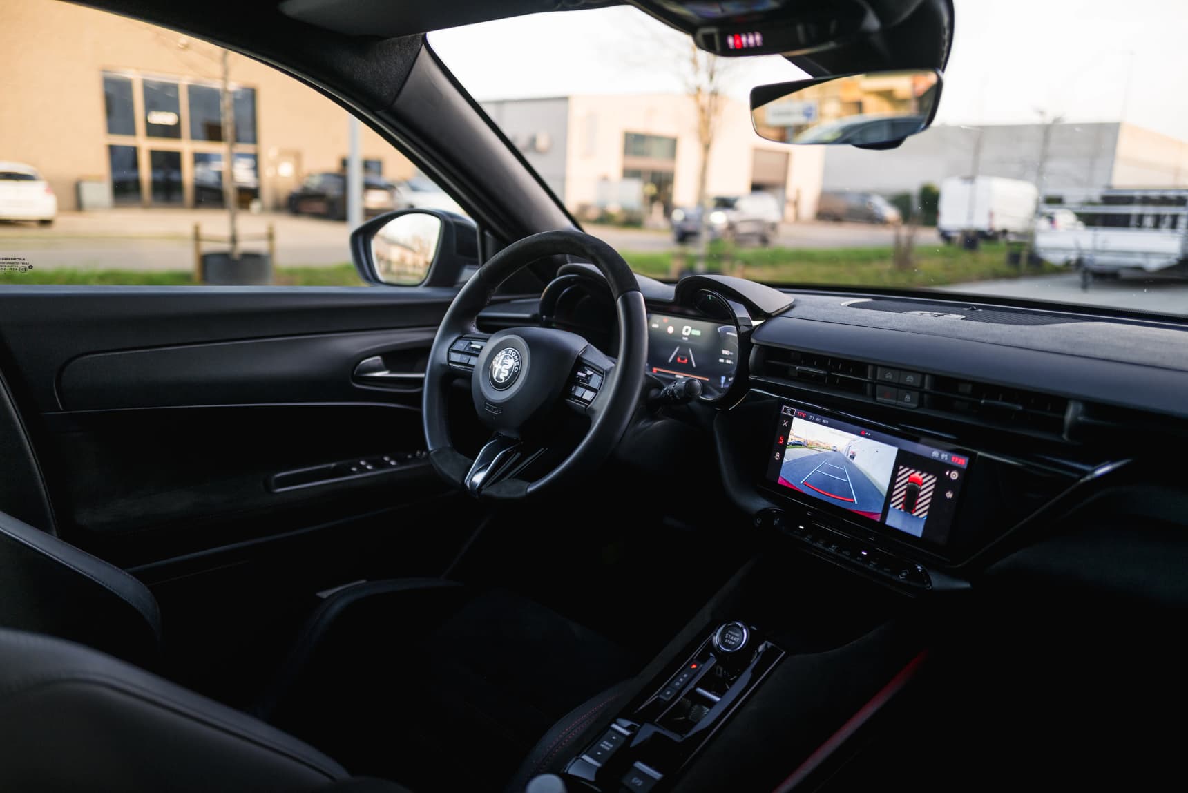 2026_Alfa_Romeo_Junior_Veloce_Rosso_Brera_Interior_Wallpaper_HD