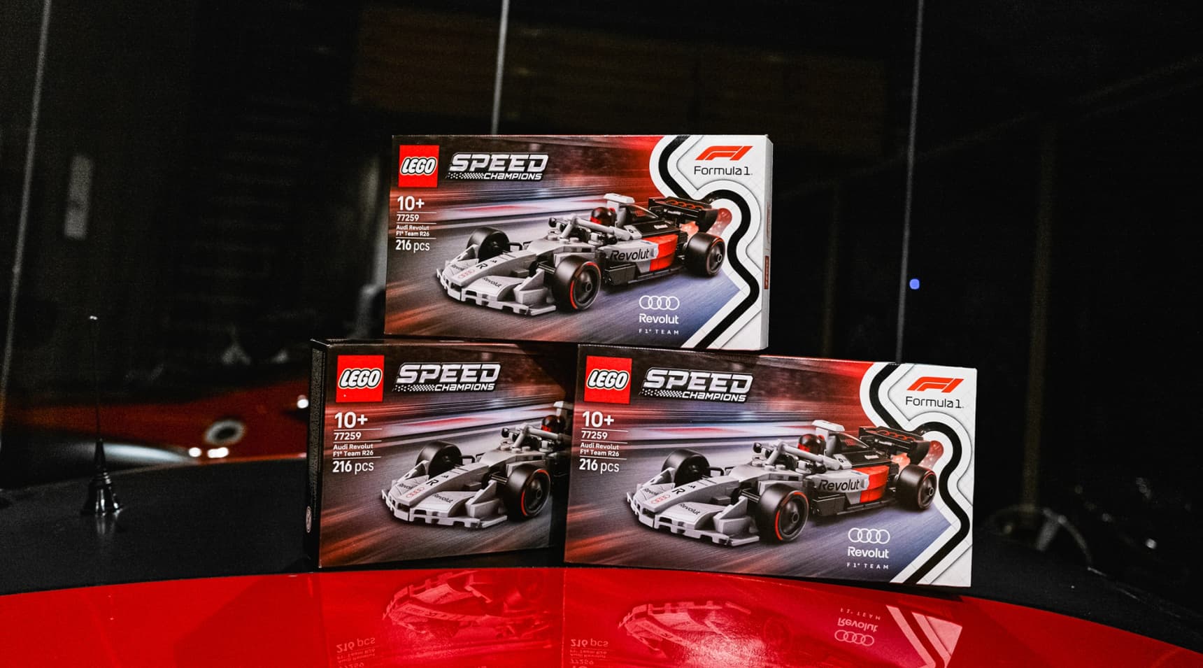 Win a LEGO® Speed Champions Audi F1® Race Car