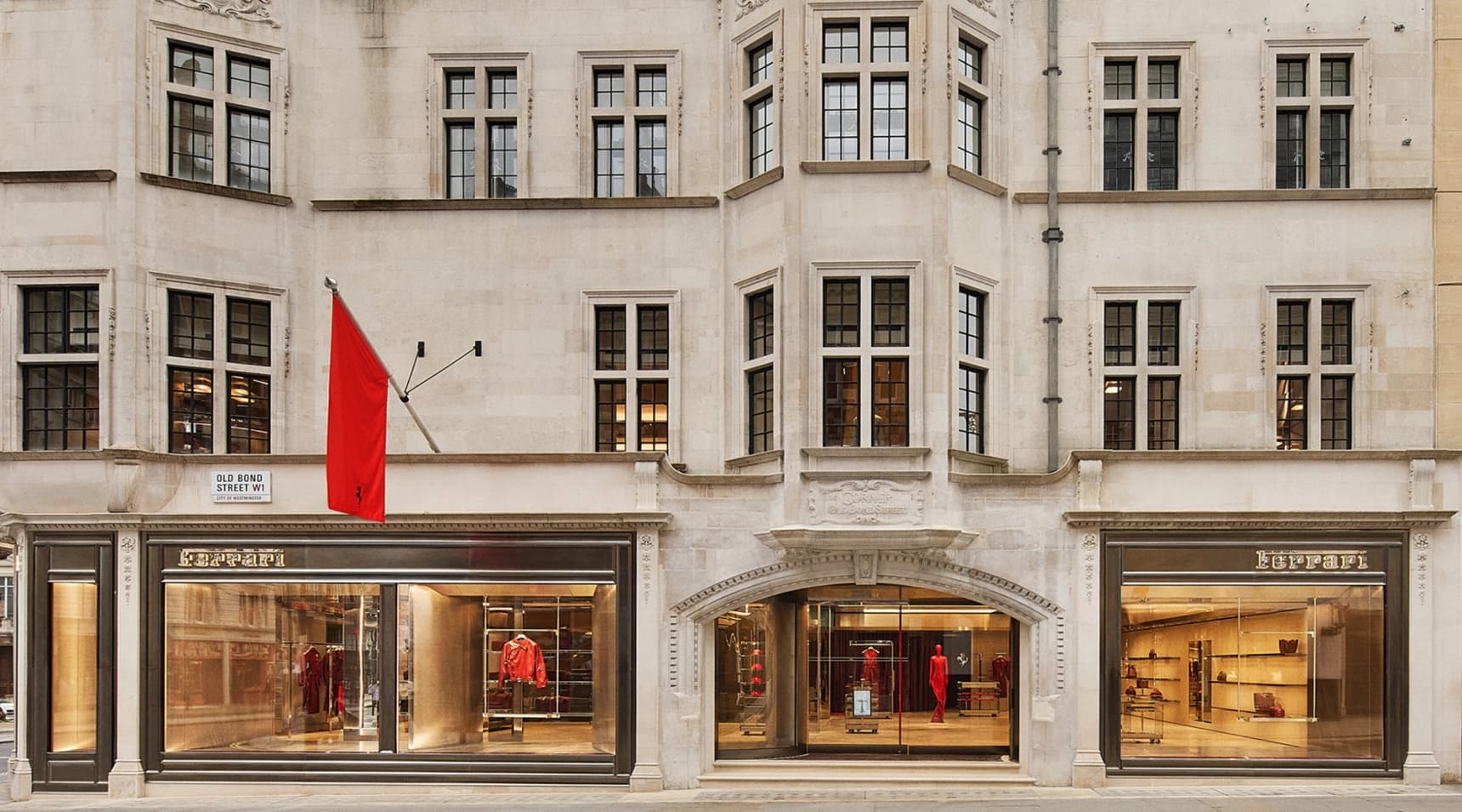 Ferrari opens its London flagship store on Bond Street
