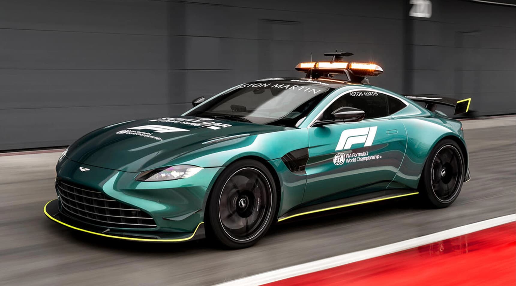 The Aston Martin F1 Safety Car from the 2021 Abu Dhabi finale is now for sale
