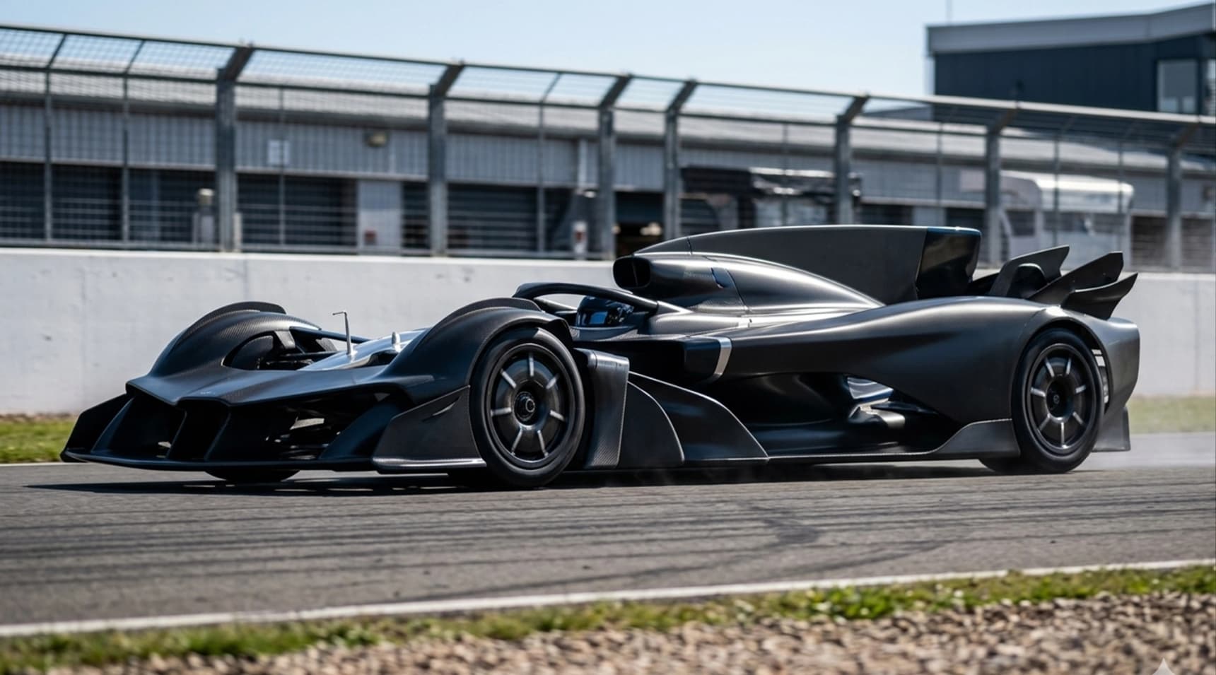 Aston Martin’s mysterious F1-style hypercar prototype spotted testing