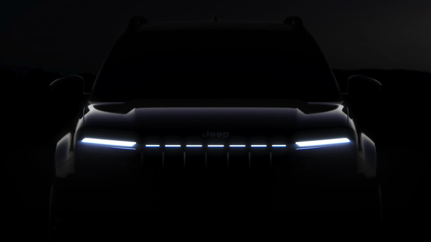 Jeep reinvents its most iconic feature, the seven-slot grille goes digital on the Avenger