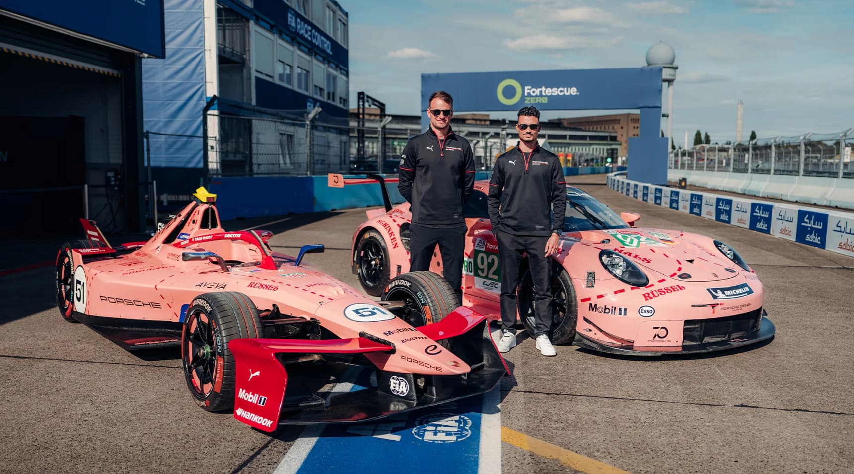 Porsche brings the “Pink Pig” back, this time to Formula E